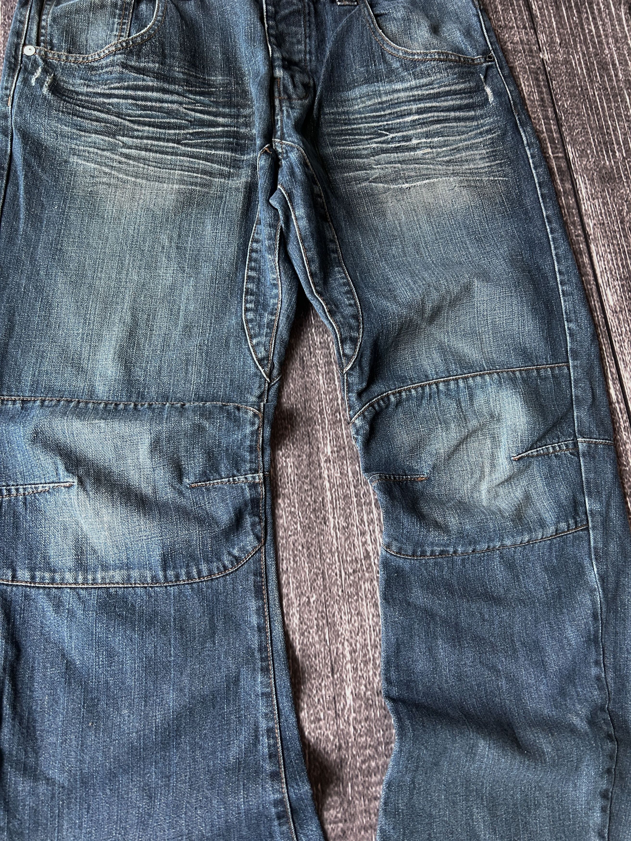 Designer Vintage Rick Owens Junya Watanabe Style Washed Jeans Size US 32 / EU 48 - 3 Thumbnail