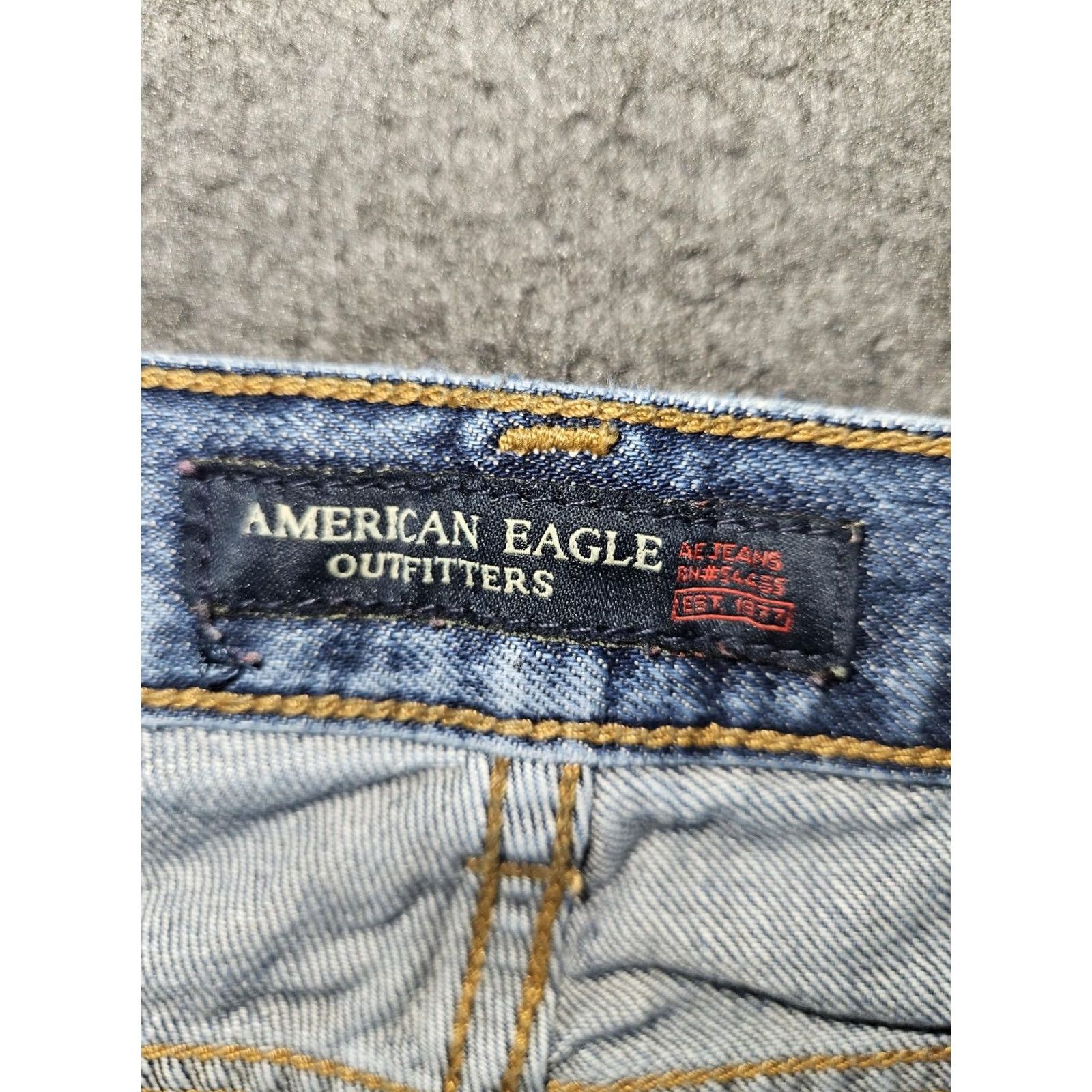 American Eagle Outfitters American Eagle Outfitters Jeans Womens 12 Blue Bootcut Medium Wash Denim Classic Bootcut Jeans Womens 12 Blue Mens? Size 34" / US 12 / IT 48 - 2 Thumbnail