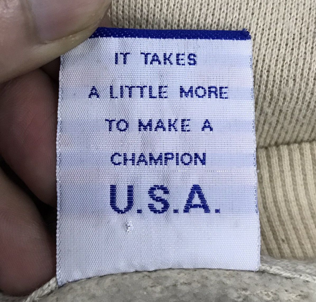 Champion × Vintage Vintage Champion Sweatshirt Size US M / EU 48-50 / 2 - 9 Thumbnail