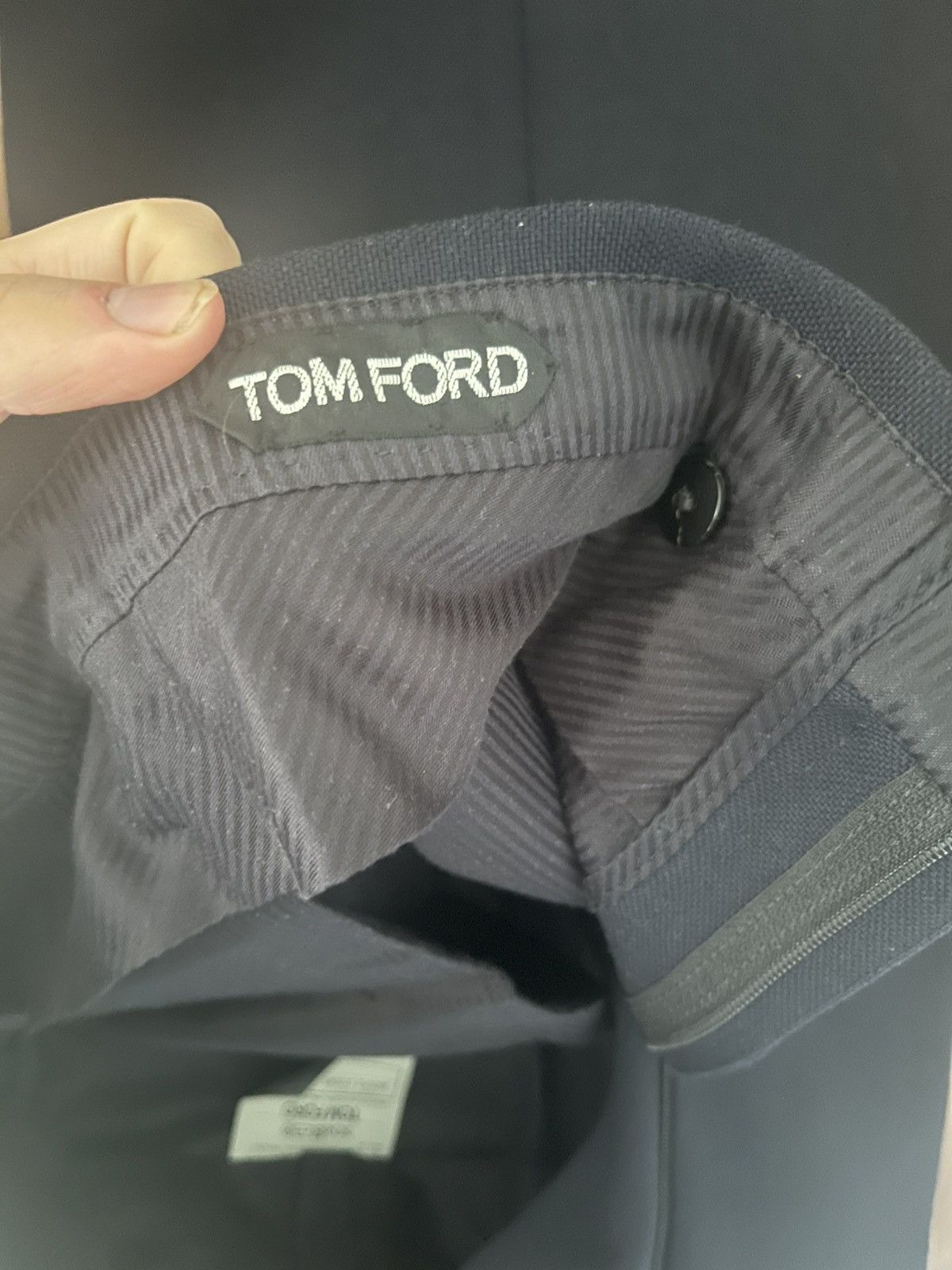 Tom Ford Tom Ford navy double breasted suit uk 36/it 46 w32 Size 36R - 13 Thumbnail