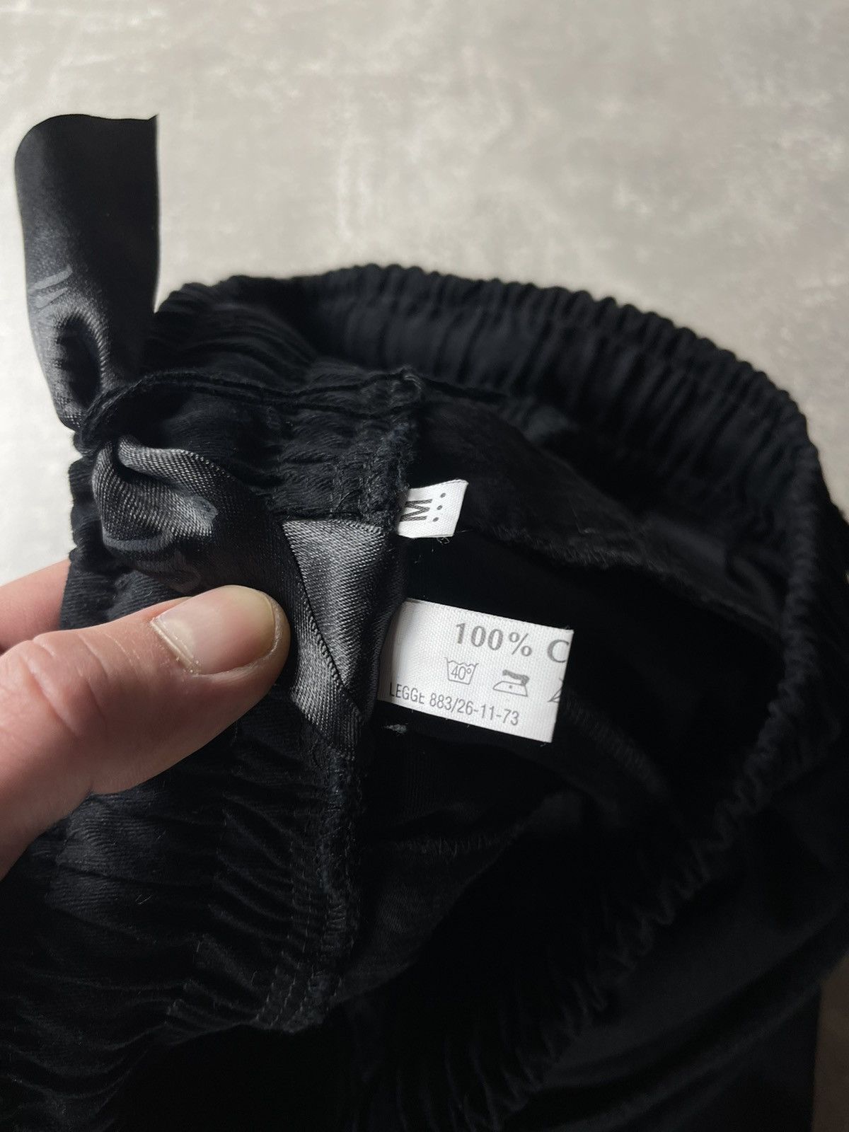 Other Avant Garde Black Technical Jogger Pants Drawstring Cropped Size US 32 / EU 48 - 12 Thumbnail