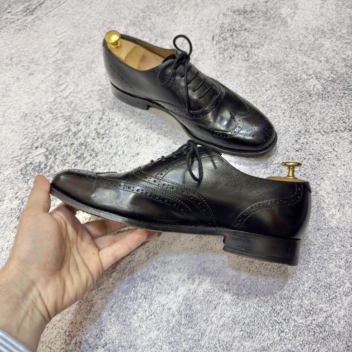 Barker Barker Classic Welted Brogues Oxfords US9 UK8 EU42 Size US 9 / EU 42 - 6 Thumbnail