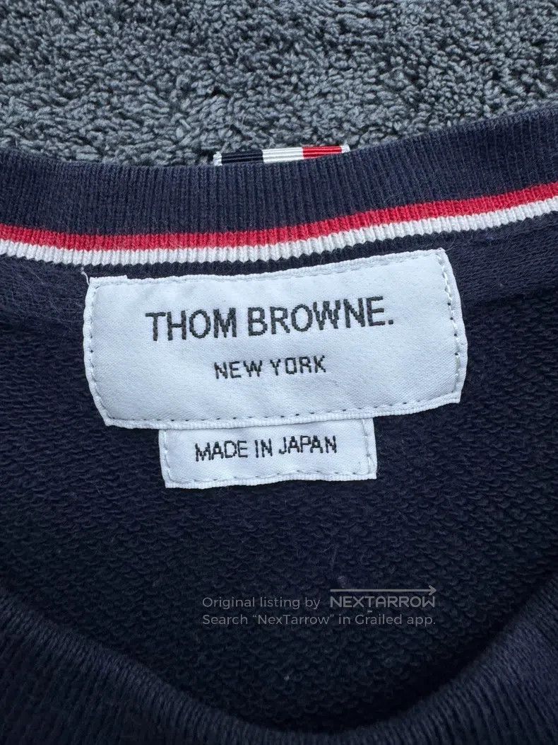 Thom Browne Thom Browne Blue hoodie Size US XL / EU 56 / 4 - 3 Thumbnail