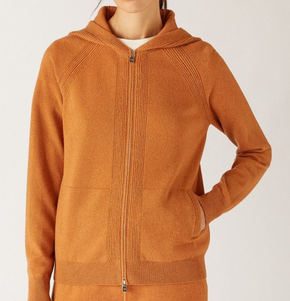 o1srvl11e0824 Merano Hooded Bomber in Orange