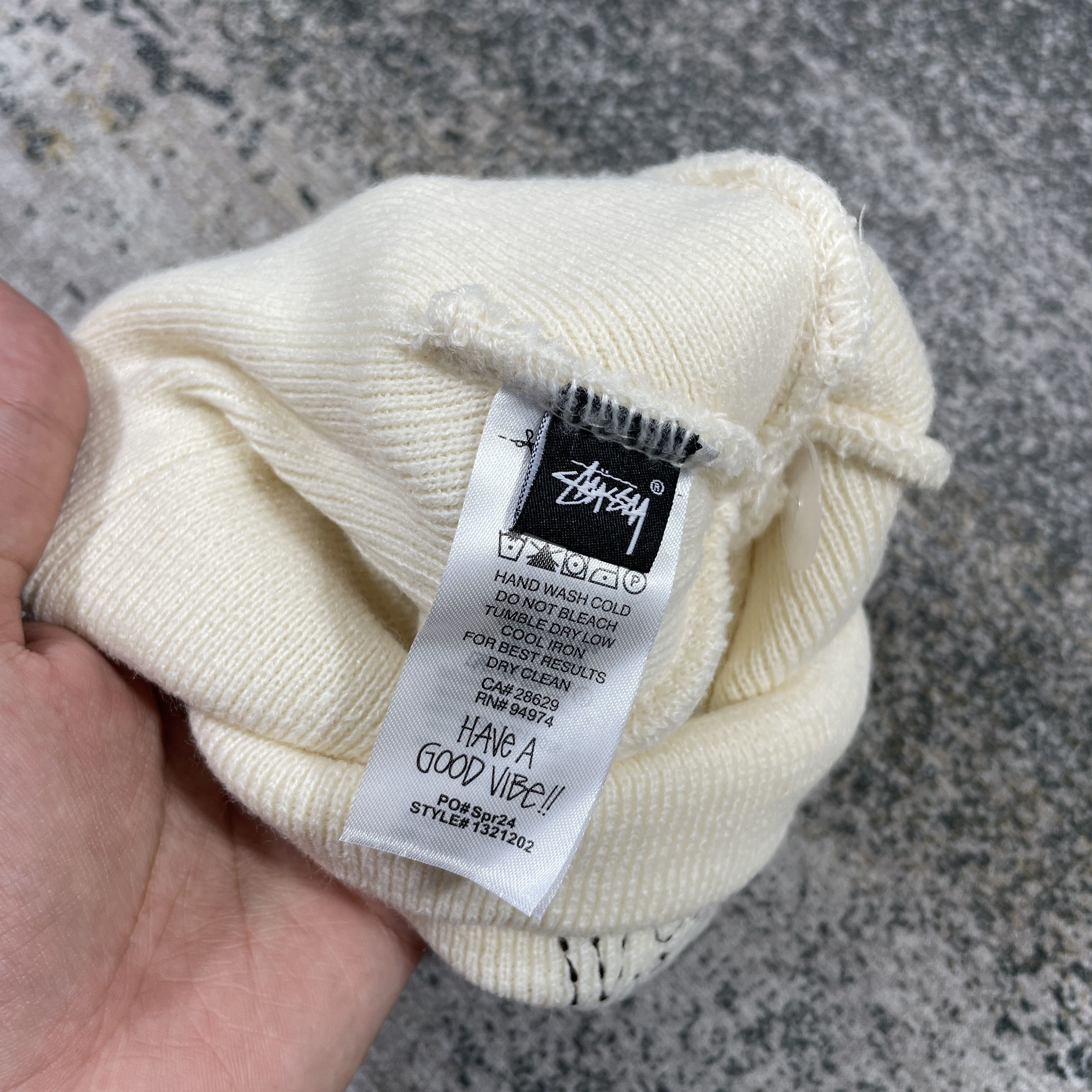 Other STUSSY BASIC STITCH SKULLCAP BEANIE - BONE Size ONE SIZE - 4 Thumbnail