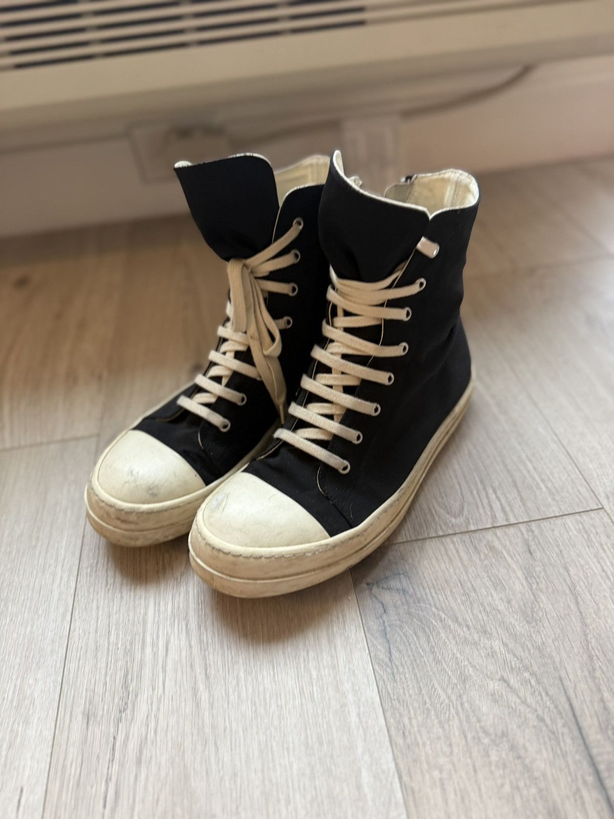 Rick Owens Rick Owens DRKSHDW Ramones High-Tops | Grailed