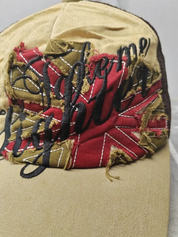 Japanese Brand Vintage Take Me Highter Distressed Style Cap Hat Size ONE SIZE - 3 Thumbnail