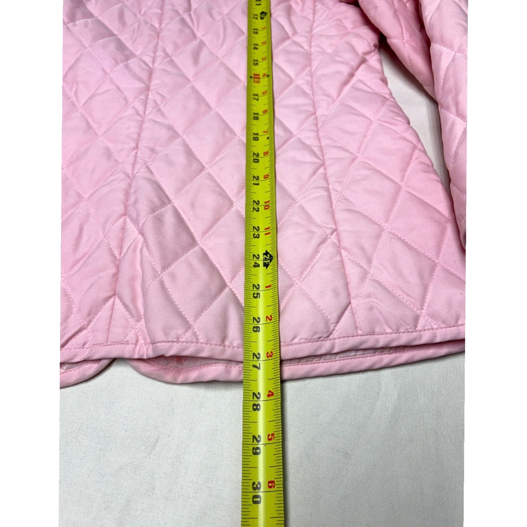 Brooks Brothers Brooks Brothers 346 Pink Quilted Jacket Womens Size 6 Button Coat Junior? No Size M / US 6-8 / IT 42-44 - 5 Thumbnail