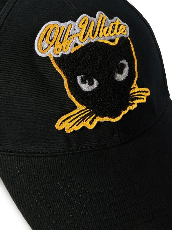 Off-White o1in1s0225 Q:1 / Size: OS / Cat Varsity Baseball Cap / Hat Size ONE SIZE - 3 Thumbnail