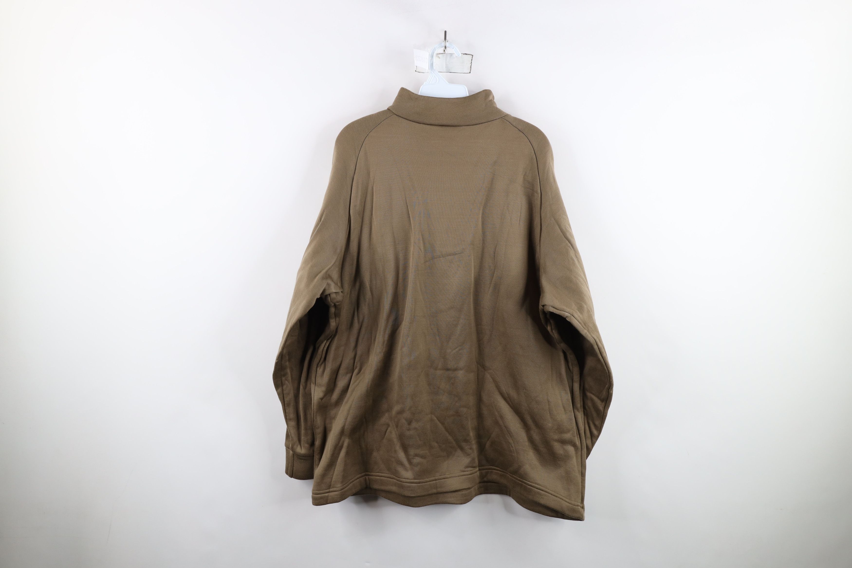 Vintage Vintage Y2K 2004 USGI Undershirt Sweatshirt Brown USA Size US XL / EU 56 / 4 - 9 Thumbnail