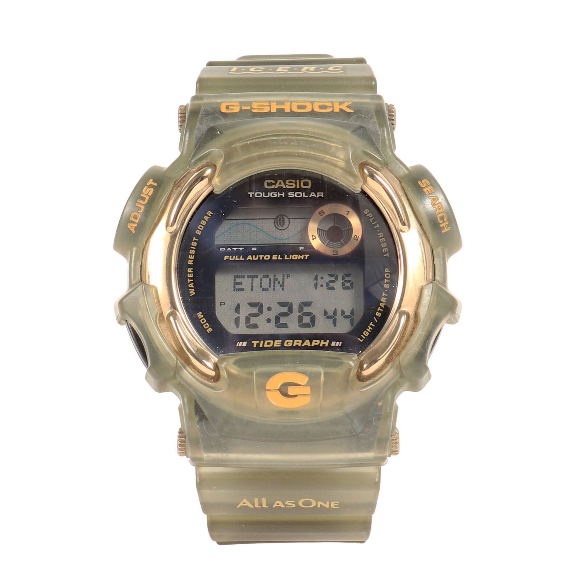 Casio G-SHOCK 90s 8th International Dolphin and Whale Memorial Model DW-9700K-9T Irukuji Wristwatch Grey Skeleton CASIO Size ONE SIZE - 1 Thumbnail