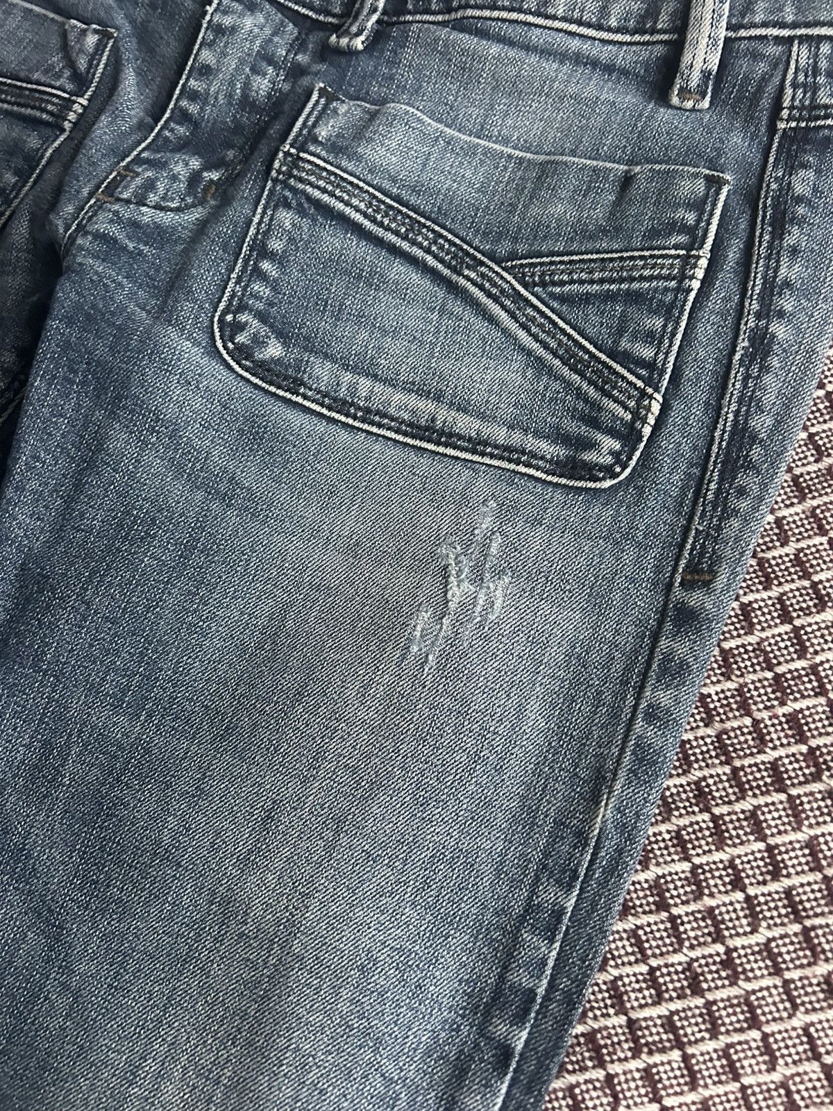 Diesel Vintage Diesel Wenga Washed Denim Jeans Distressed Size W29 Size 29" - 4 Thumbnail