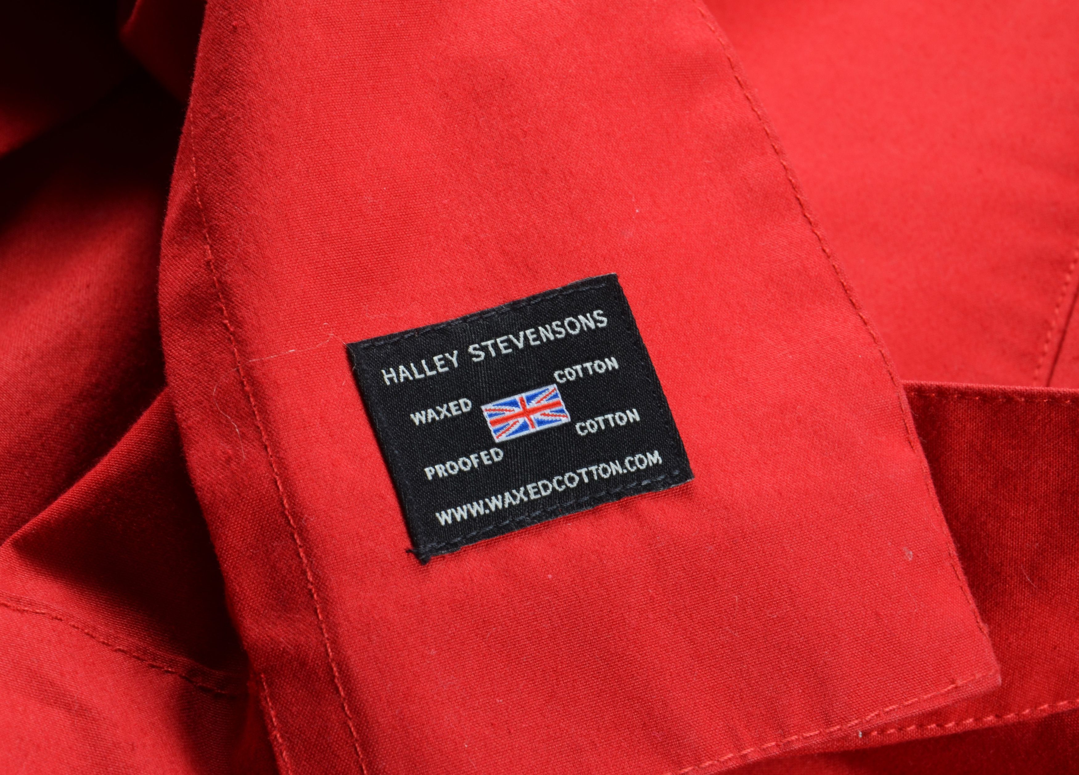 Other House Of Bruar Waxed Cotton Red Belted Trench Coat Size M / US 6-8 / IT 42-44 - 11 Thumbnail