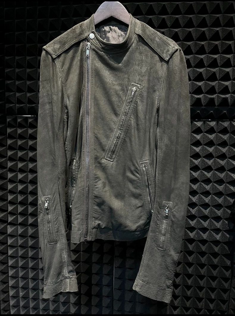 Rick Owens Suede Leather Jacket