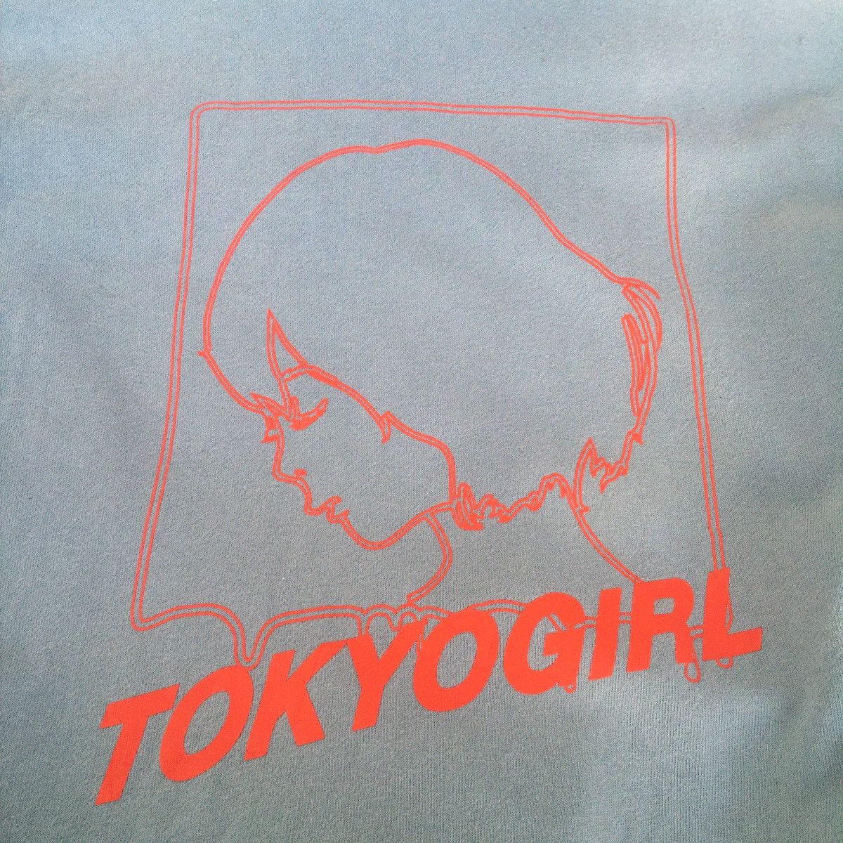 Japanese Brand Vintage Tokyo girl big logo hoodie Size US XL / EU 56 / 4 - 5 Thumbnail