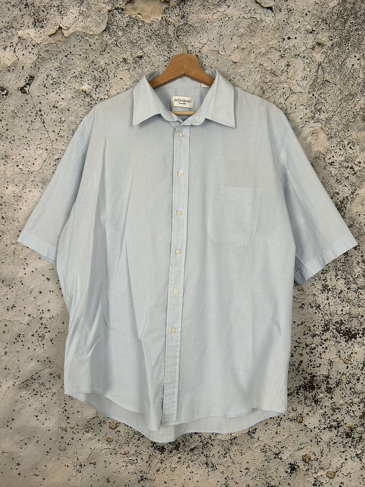 Vintage Yves Saint Laurent Pour Homme Shirt 90s Designer