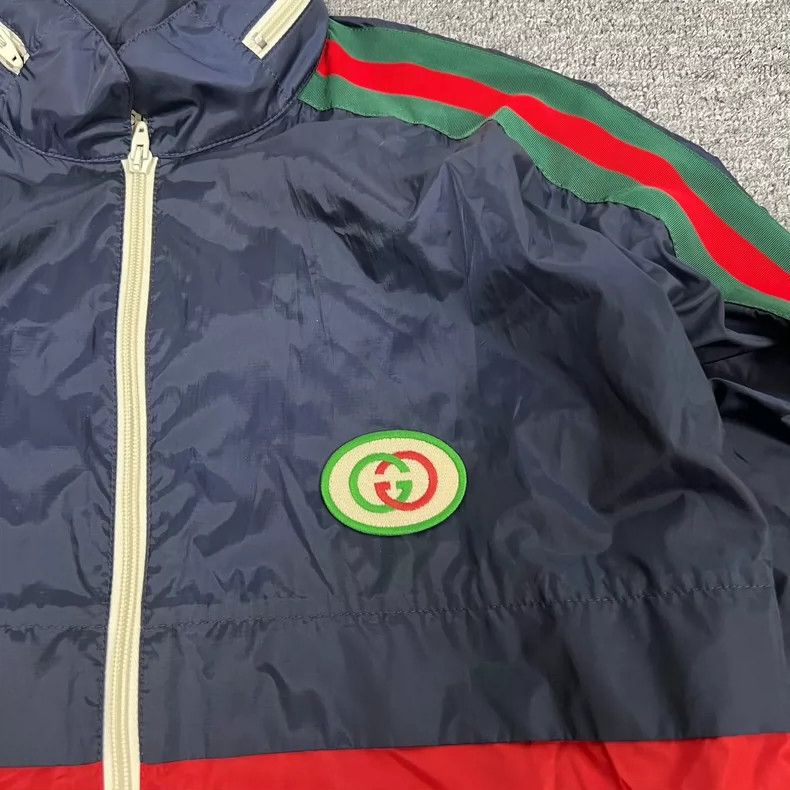 Gucci Gucci Double G color-blocked windbreaker jacket 2504-Nextar Size US S / EU 44-46 / 1 - 5 Thumbnail