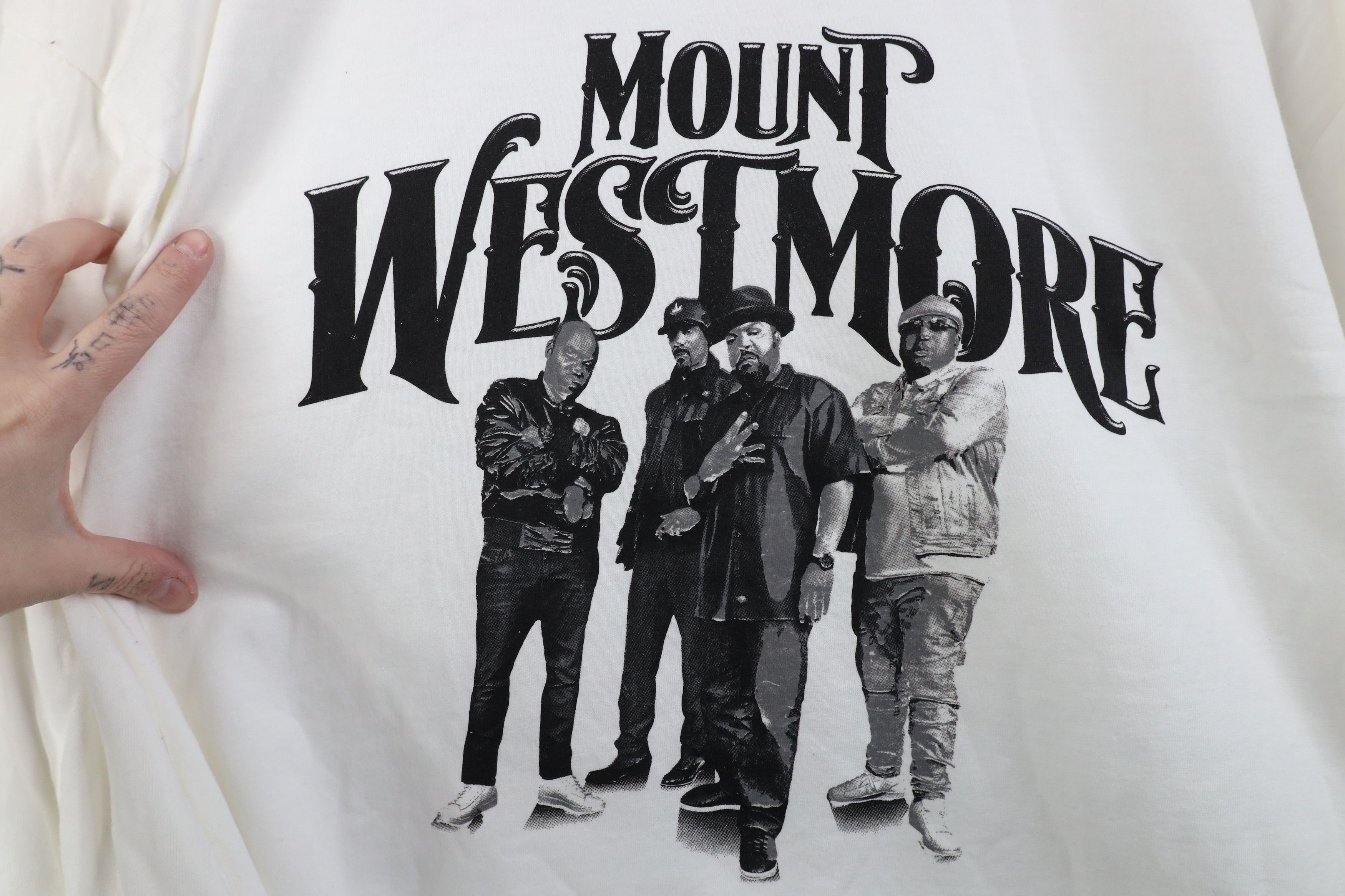 Vintage Vintage Y2K E-40 Snoop Dogg Ice Cube Long Sleeve Tee T-Shirt Size US XXL / EU 58 / 5 - 4 Thumbnail