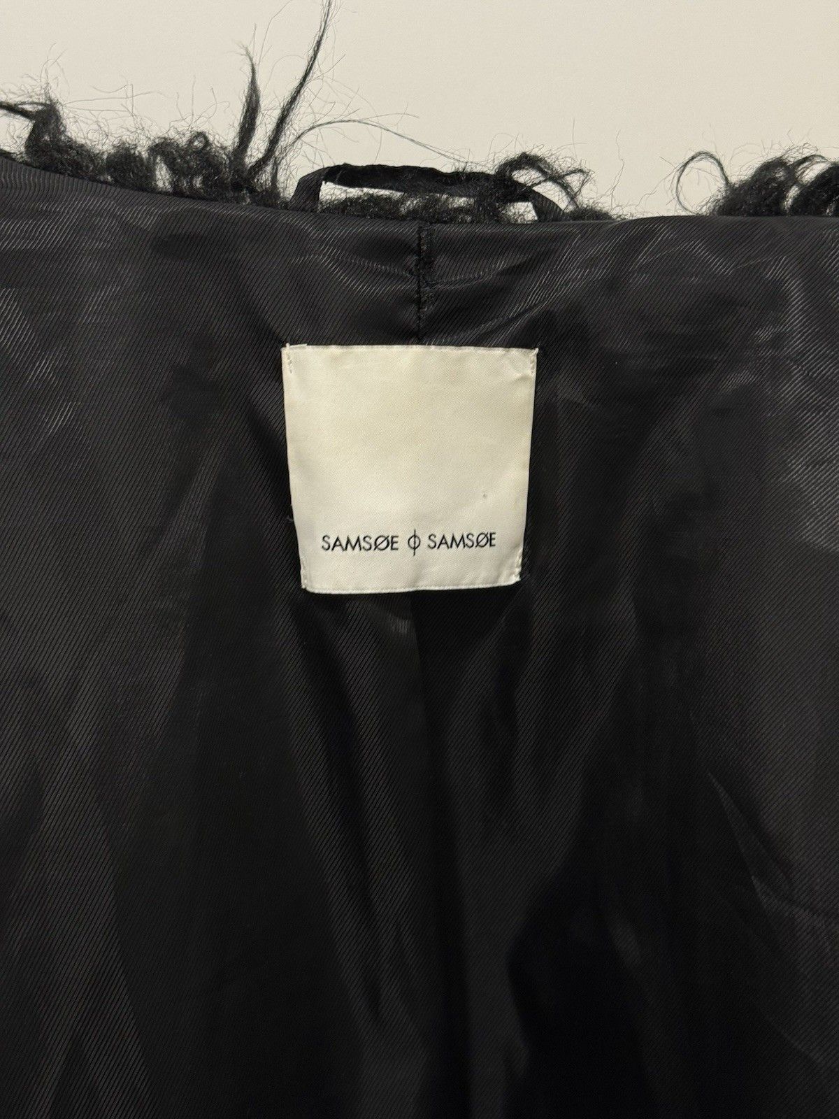 Samsoe Samsoe DDP Samsoe Samsoe Sophia Womens Faux Fur Jacket Black Size M Size M / US 6-8 / IT 42-44 - 13 Thumbnail