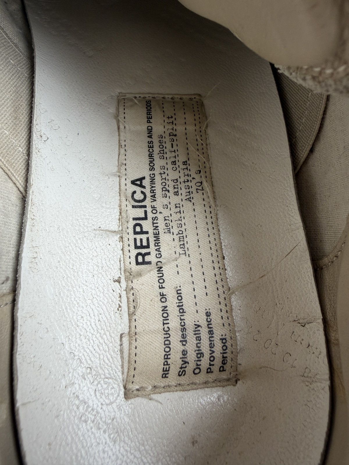 Maison Margiela Gats replica trainers Size US 5 / IT 35 - 10 Thumbnail