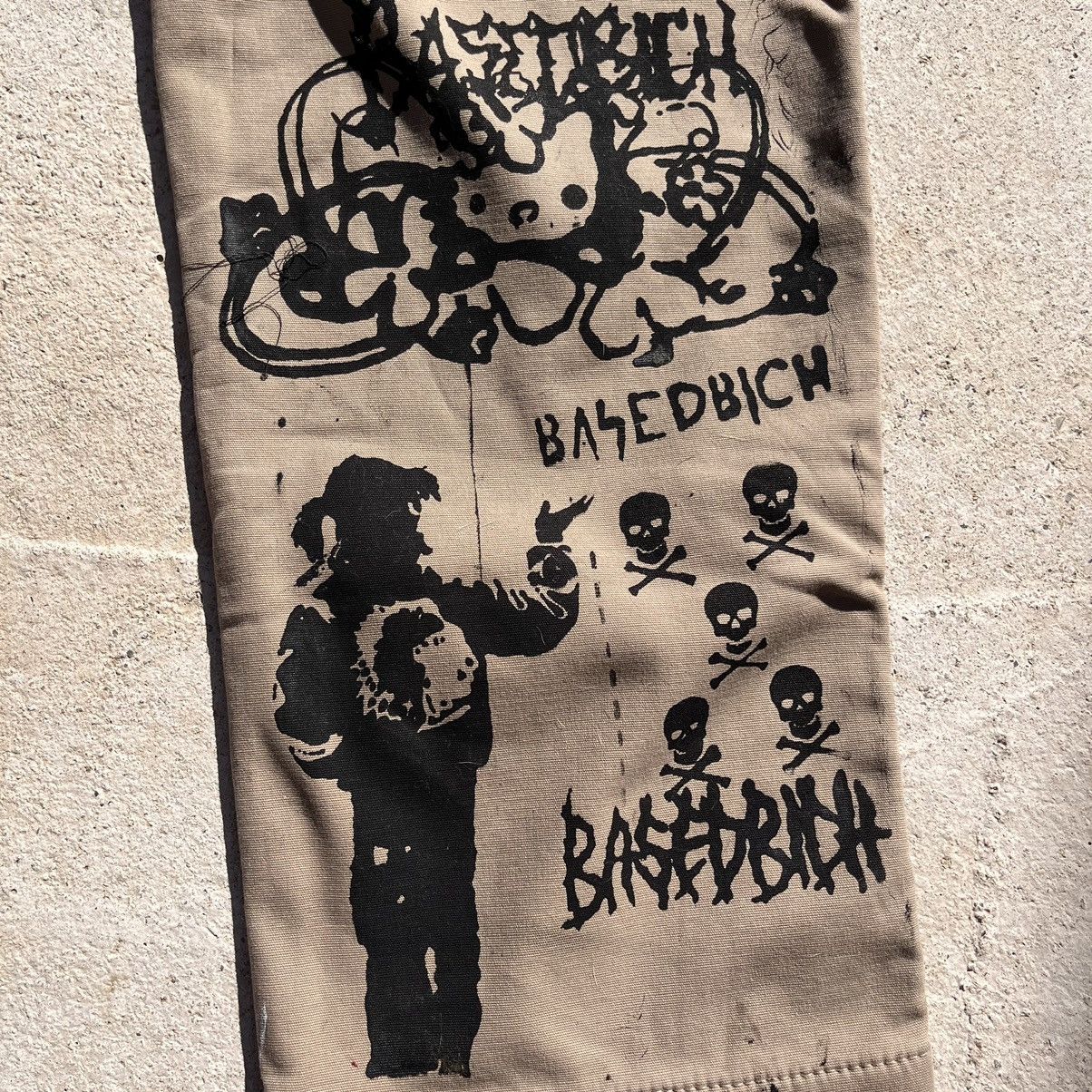 Handmade Basedbich hand printed jeans 40x32 Size US 40 / EU 56 - 7 Thumbnail