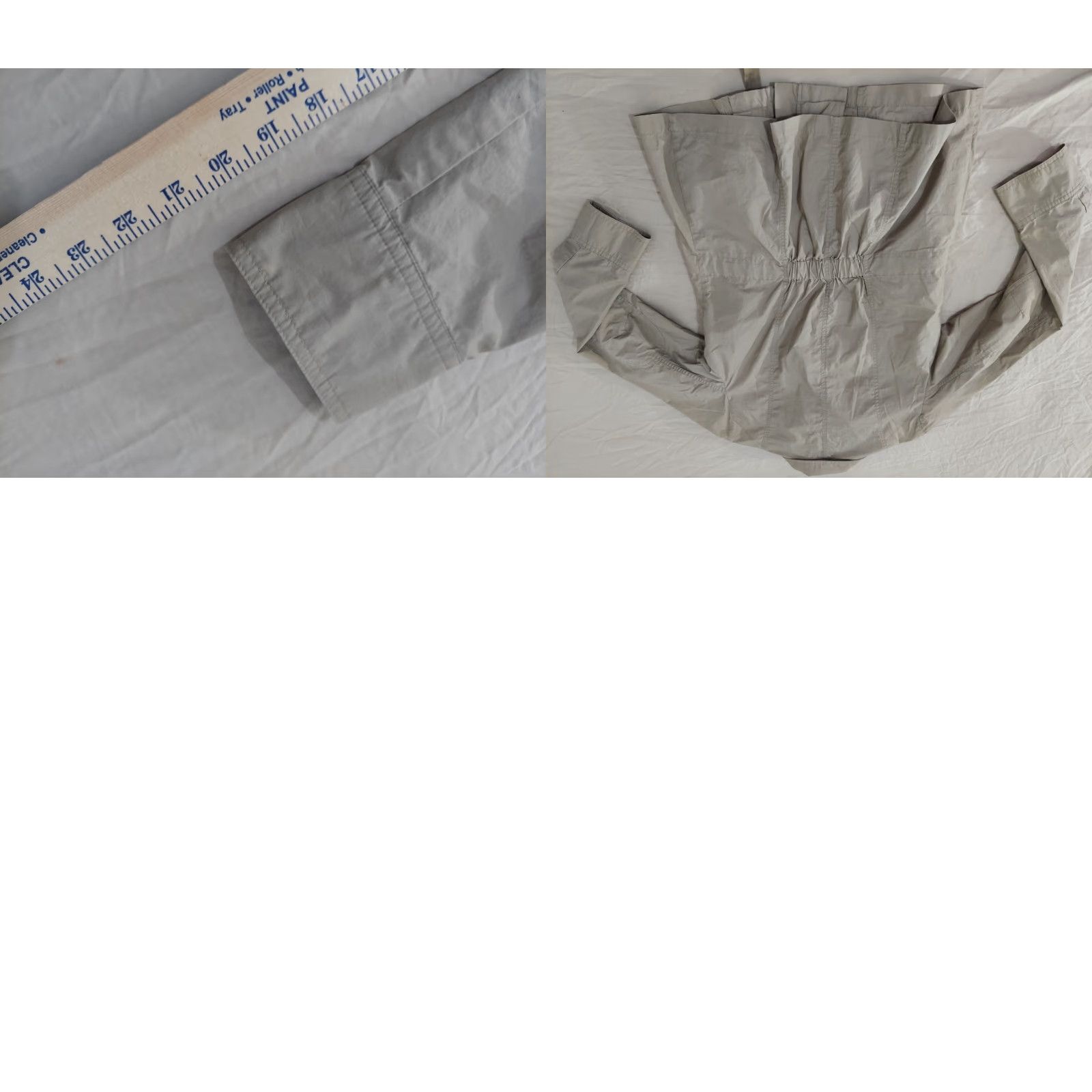 Vintage Womens Pusser's Jacket Travel M Beige Khaki Cotton Womens M Jacket Travel Beige Cotton Pusser's - Size M / US 6-8 / IT 42-44 - 9 Thumbnail