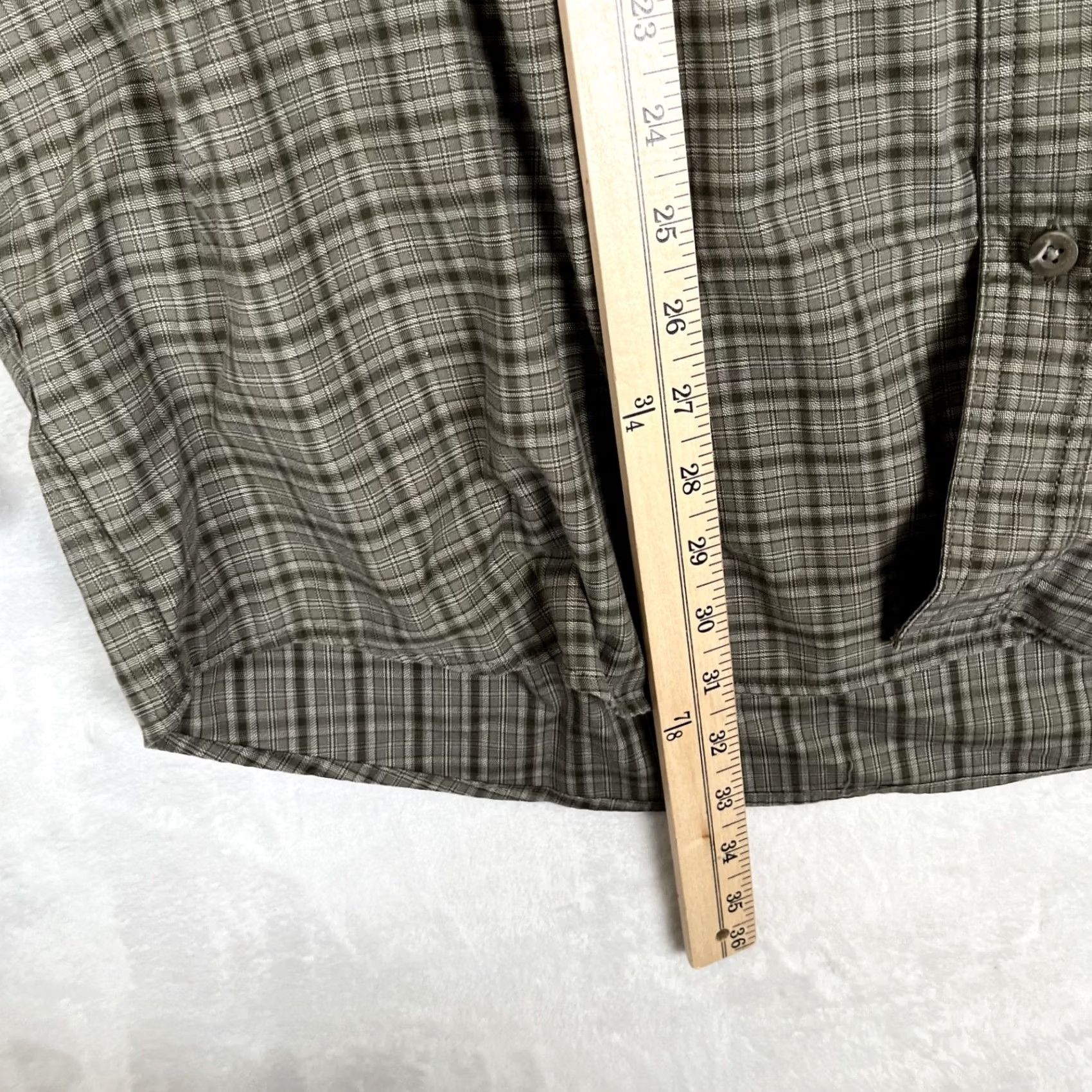 Vintage RedHead Long Sleeve Button Up Shirt Mens 3XL Plaid Casual Work Beige Brown Green Pocketed Button-Up Shirt Mens 3XL Tan Cotton Casual Wear Mens Size US XXL / EU 58 / 5 - 2 Thumbnail