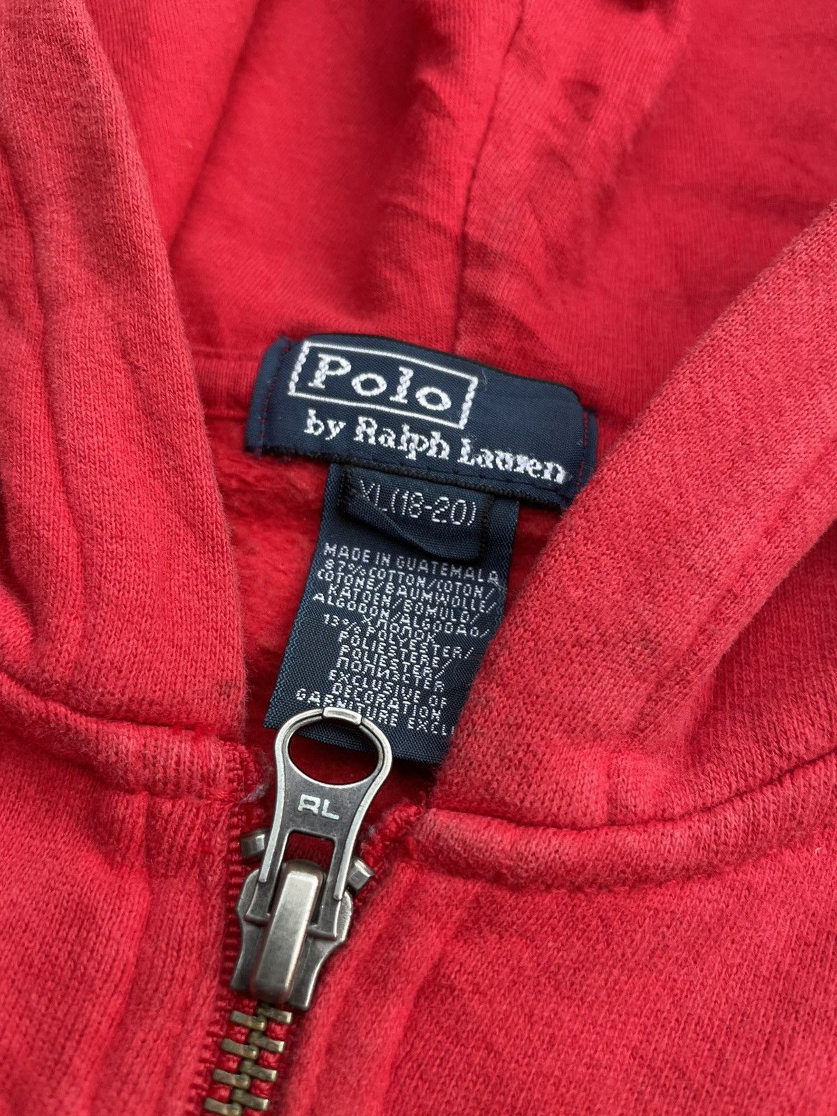 Designer × Polo Ralph Lauren Polo Ralph Lauren Zipper Hoodie Size US L / EU 52-54 / 3 - 7 Thumbnail