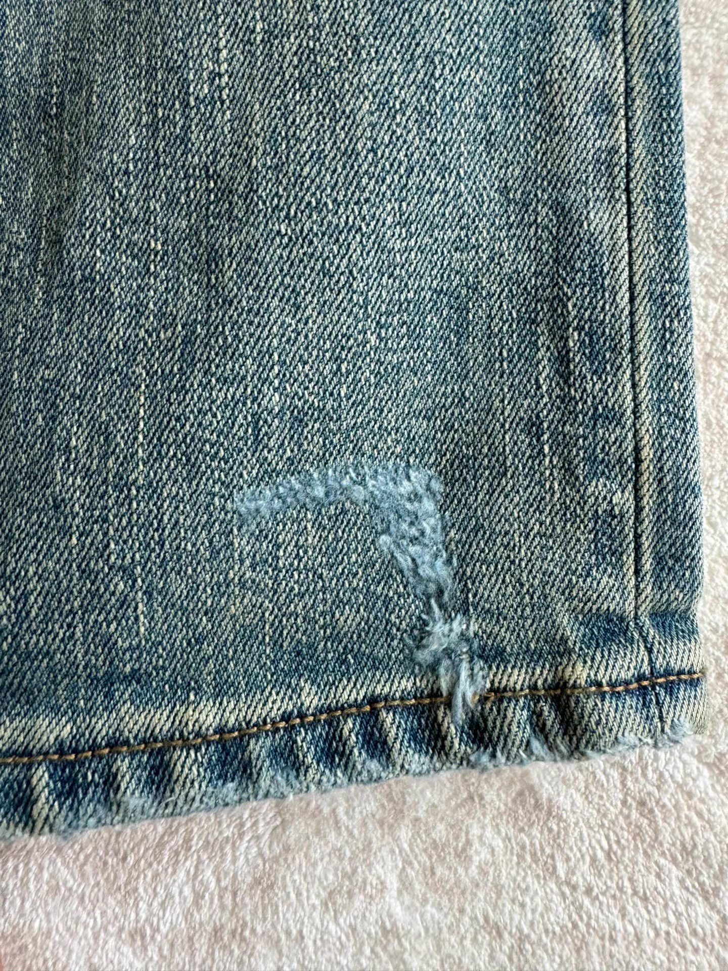 Saint Laurent Paris Saint Laurent Slash Distressed Jeans Ｑ23 Size US 30 / EU 46 - 9 Thumbnail
