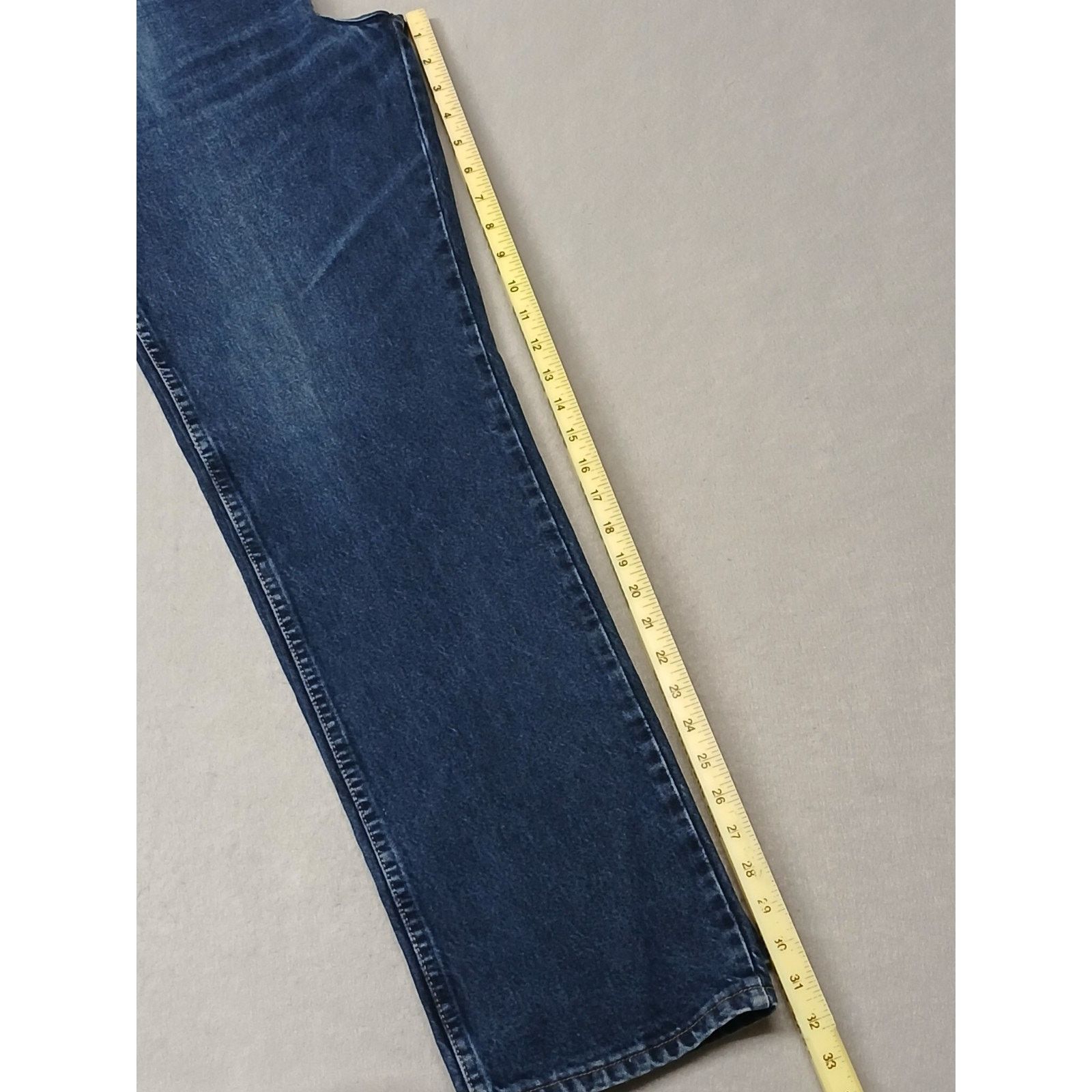 Wrangler Wrangler Jeans Mens (36x32) Blue Denim Sliver 933SEDD Jeans Size US 36 / EU 52 - 3 Thumbnail