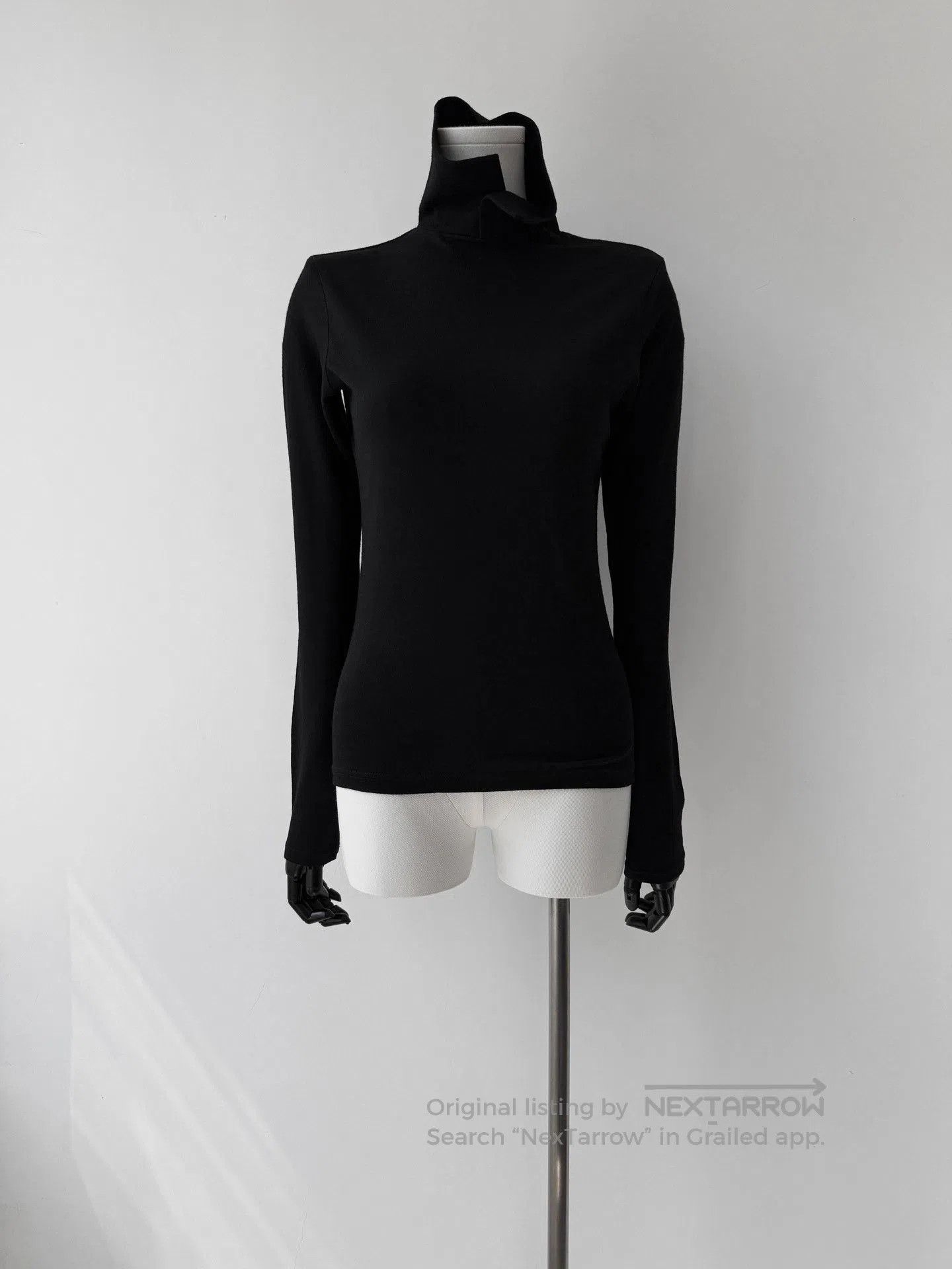 Yohji Yamamoto Yohji Yamamoto Y's 16AW Wool Wrap Collar Top. Size L / US 10 / IT 46 - 1 Thumbnail