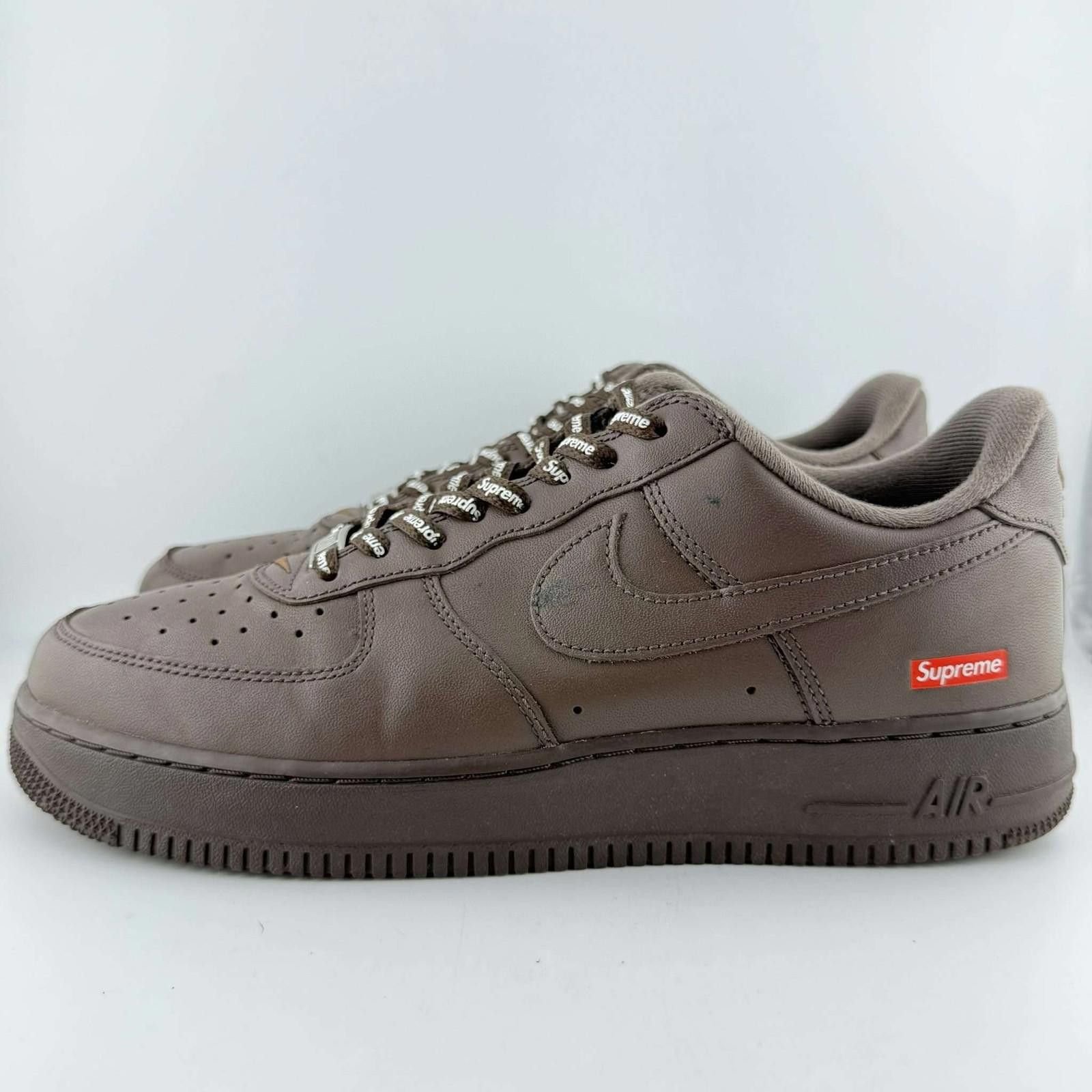 Nike og box Nike AF-1 Supreme Brown 9.5 Used No Box CU9225-200 Size US 9.5 / EU 42-43 - 2 Thumbnail