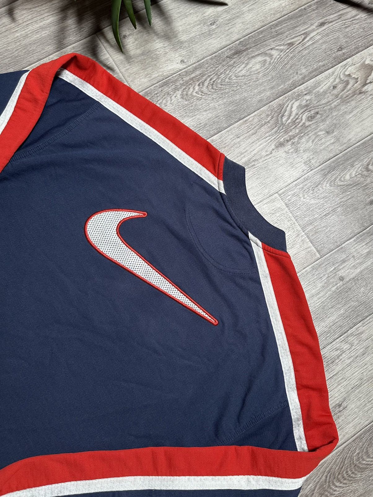 Nike Vintage Nike Double Logo Boxy Fit Sweatshirt Size US L / EU 52-54 / 3 - 4 Thumbnail