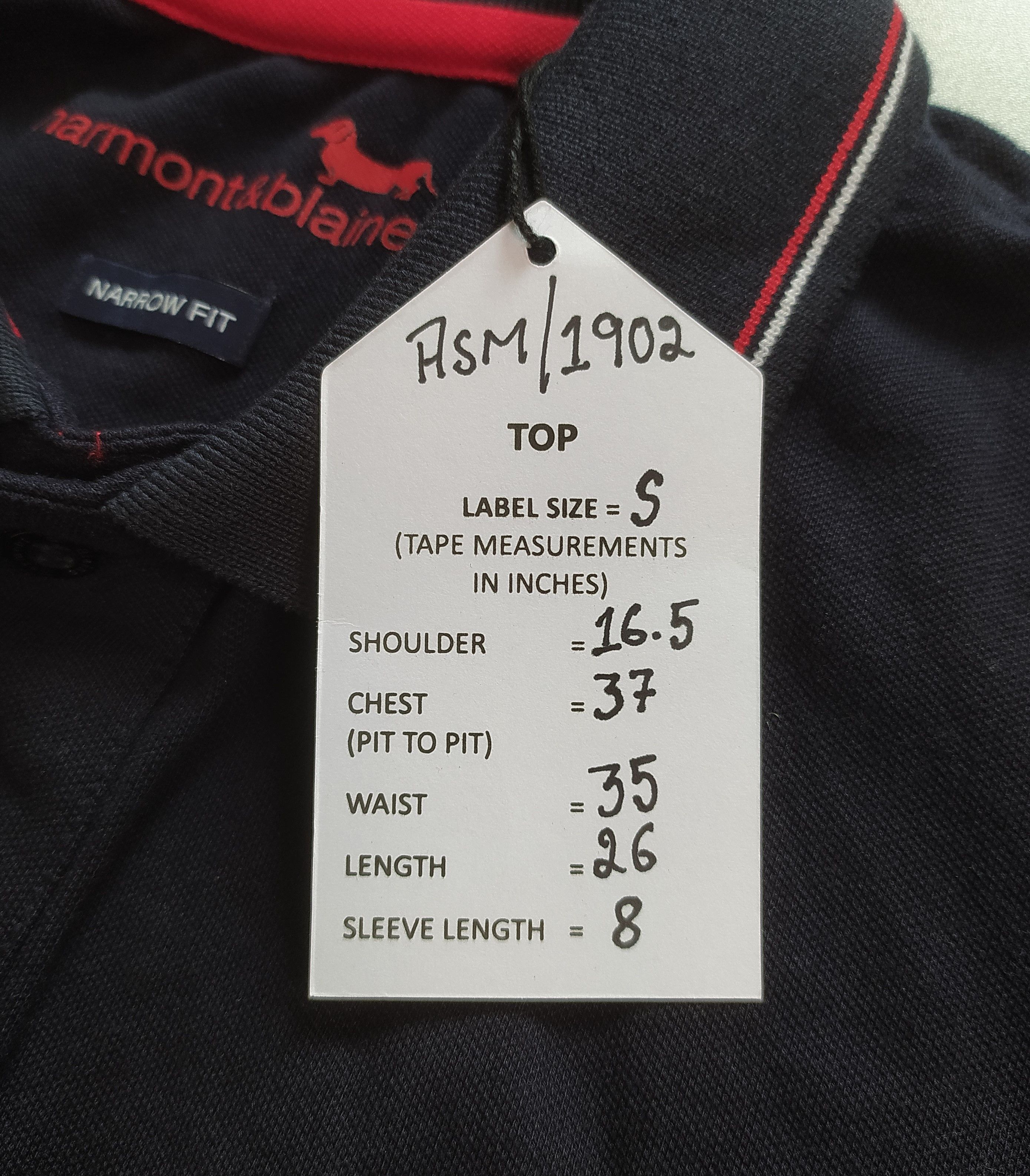 Harmont & Blaine Harmont & Blaine Polo Shirt Free Worldwide Shipping ASM/1902 Size US S / EU 44-46 / 1 - 9 Thumbnail