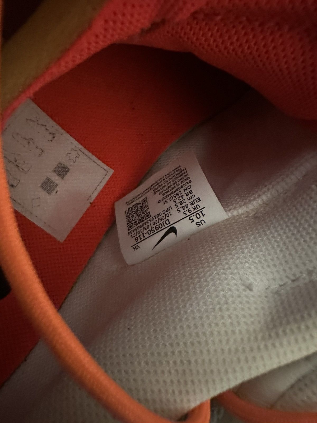Nike × Off-White Off-White x Dunk Low lot 31 of 50’ Size US 10.5 / EU 43-44 - 6 Thumbnail
