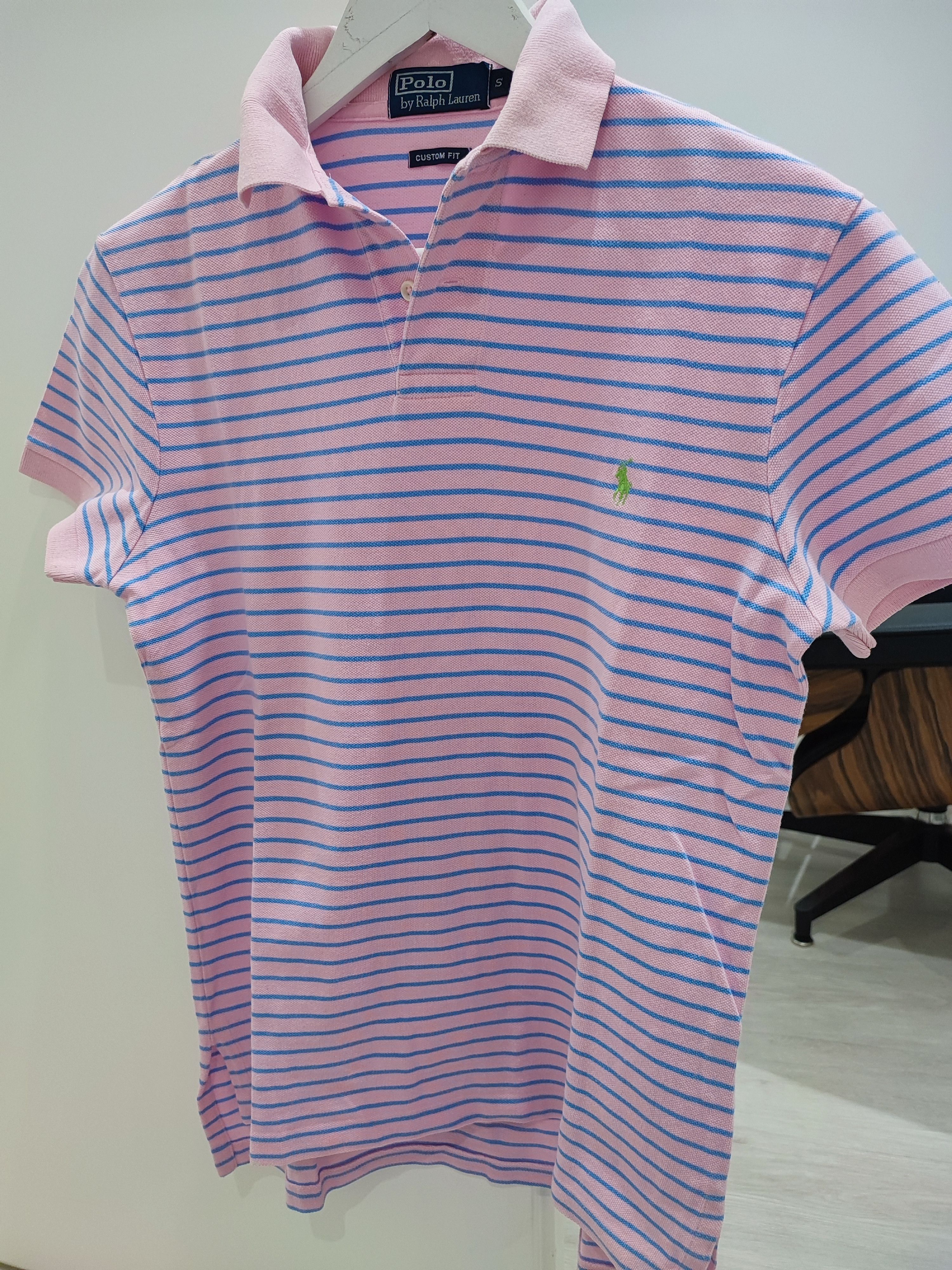 Polo Ralph Lauren Polo RL custom fit pink polo Size US S / EU 44-46 / 1 - 11 Thumbnail