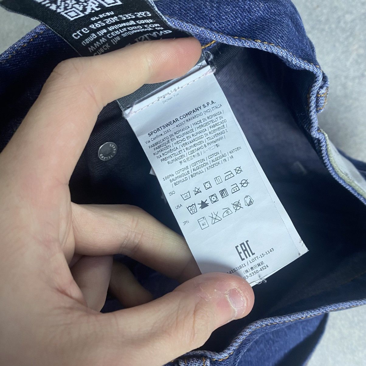 Stone Island Stone Island Jeans Size US 30 / EU 46 - 11 Thumbnail