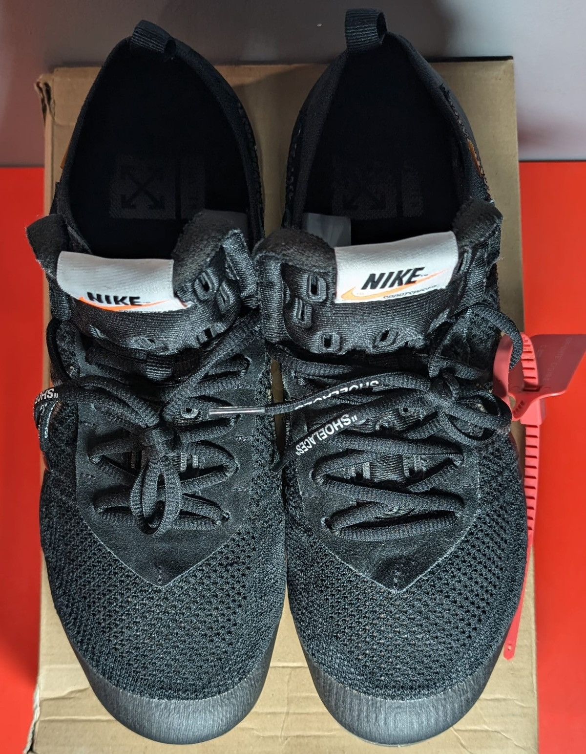 Nike × Off-White Size 11.5 - Nike Off-White x Air VaporMax Part 2 Size US 11.5 / EU 44-45 - 2 Thumbnail