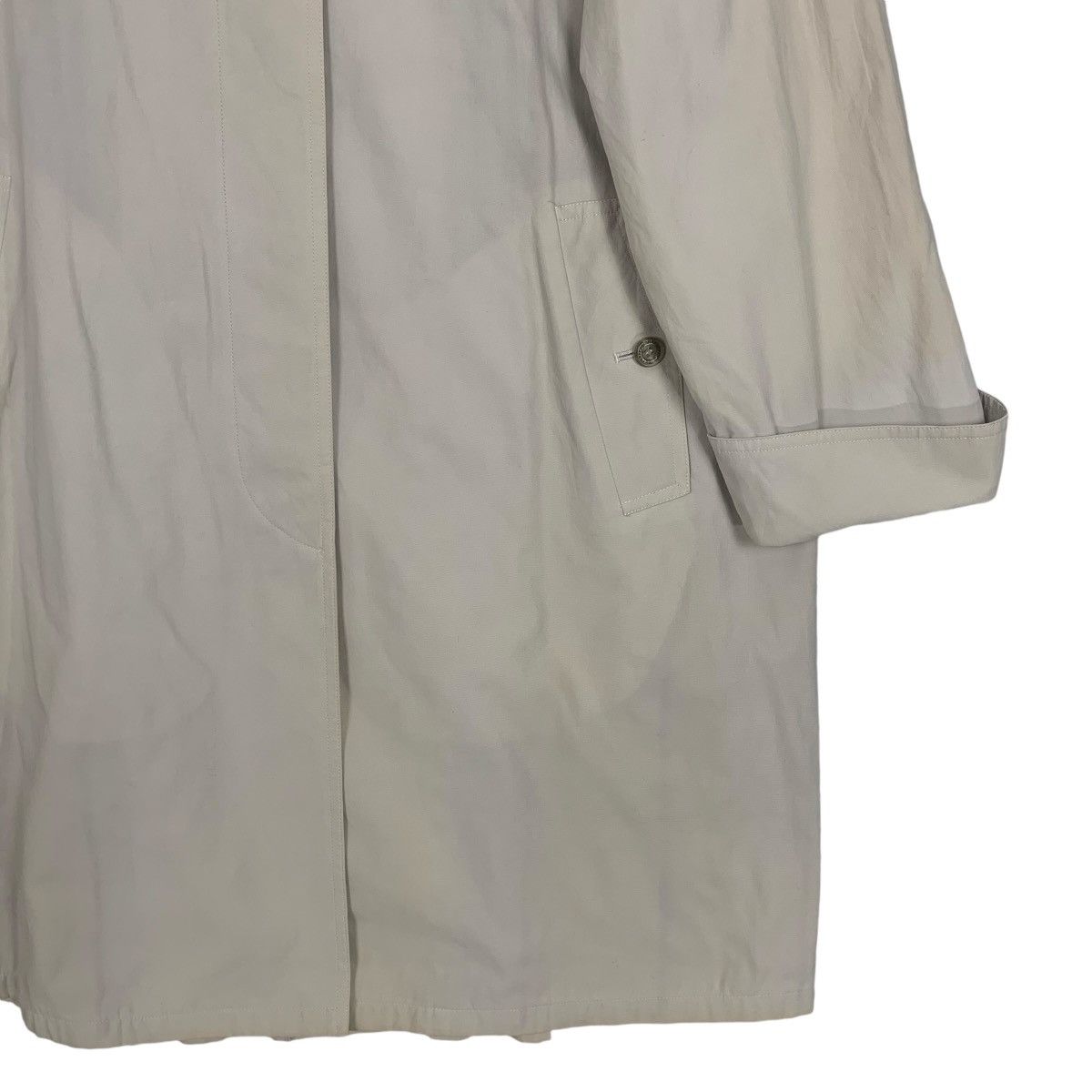 Burberry Vintage Burberry Designer Luxury Trench Coat Long Coat Size L / US 10 / IT 46 - 4 Thumbnail
