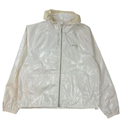 人気 ☆STUSSY☆ BEACH SHELL TRANSPARENT RIPSTOP Stüssy: Men's Beach Shell Transparent Ripstop (Black