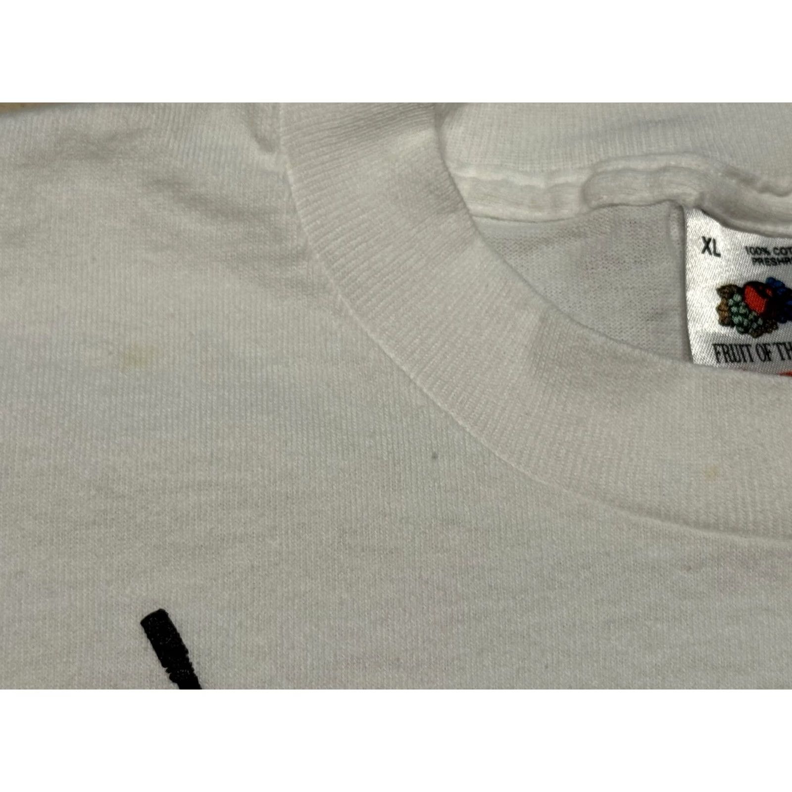 Fruit Of The Loom VINTAGE Campaign Against Marijuana Planting Shirt XL CAMP Weed Drugs DEA Cali Shirt Men White Cotton Graphic Print 90s Size US XL / EU 56 / 4 - 6 Thumbnail