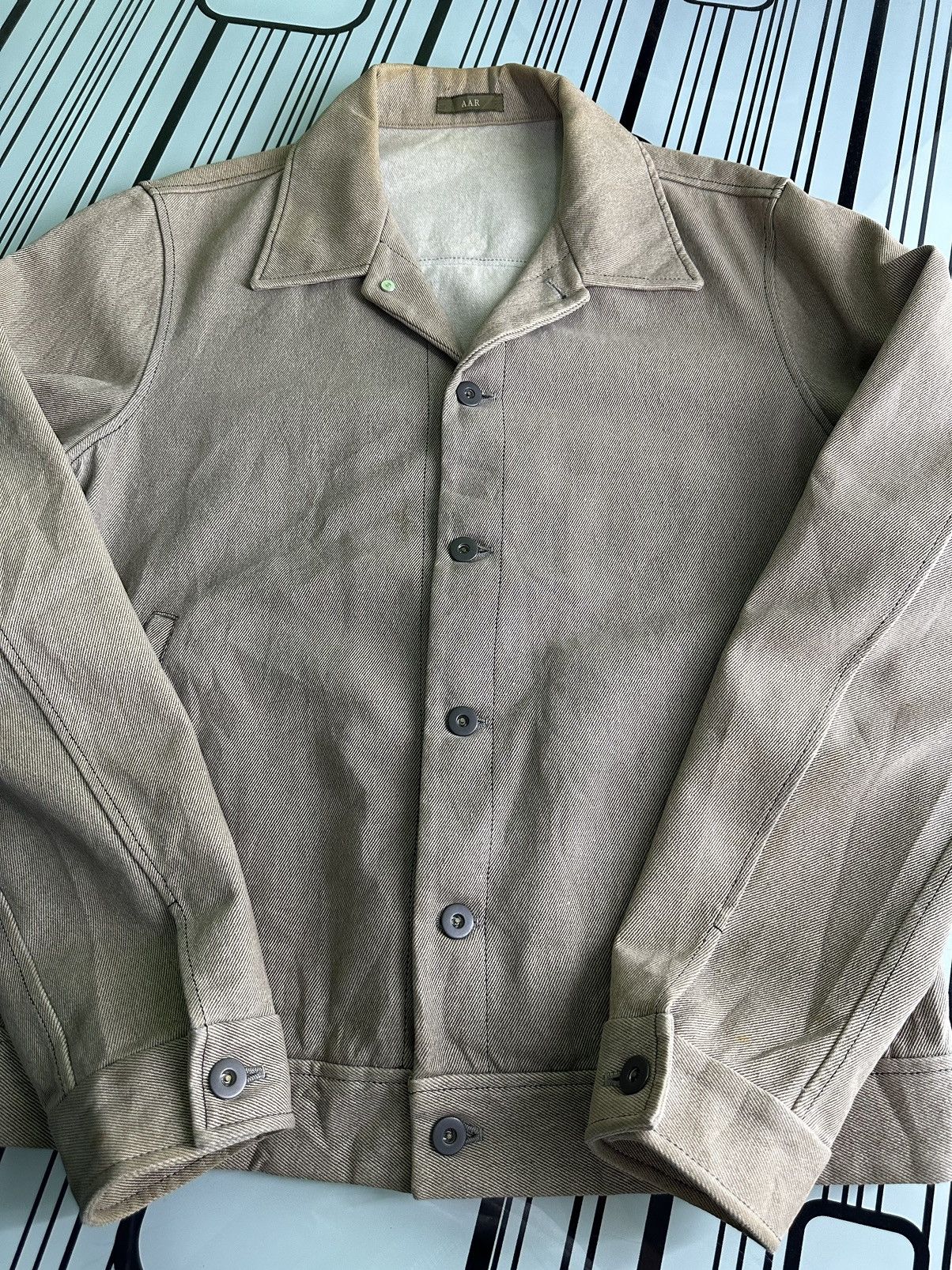 Yohji Yamamoto Vintage A.A.R Yohji Design Studio Denim Jacket Size US L / EU 52-54 / 3 - 18 Thumbnail