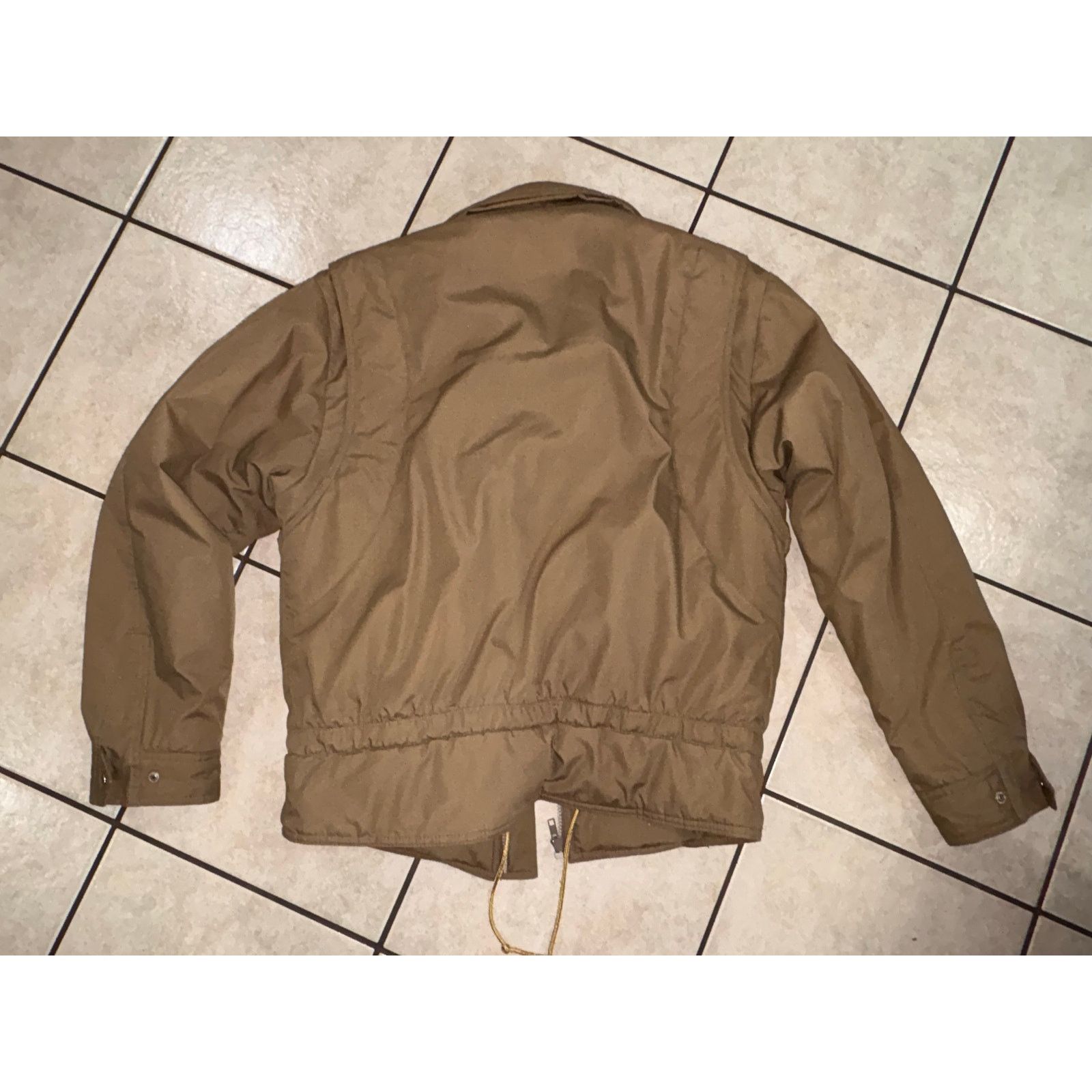 Vintage Vintage William Barry bomber medium Korea beige jacket Size US M / EU 48-50 / 2 - 2 Thumbnail