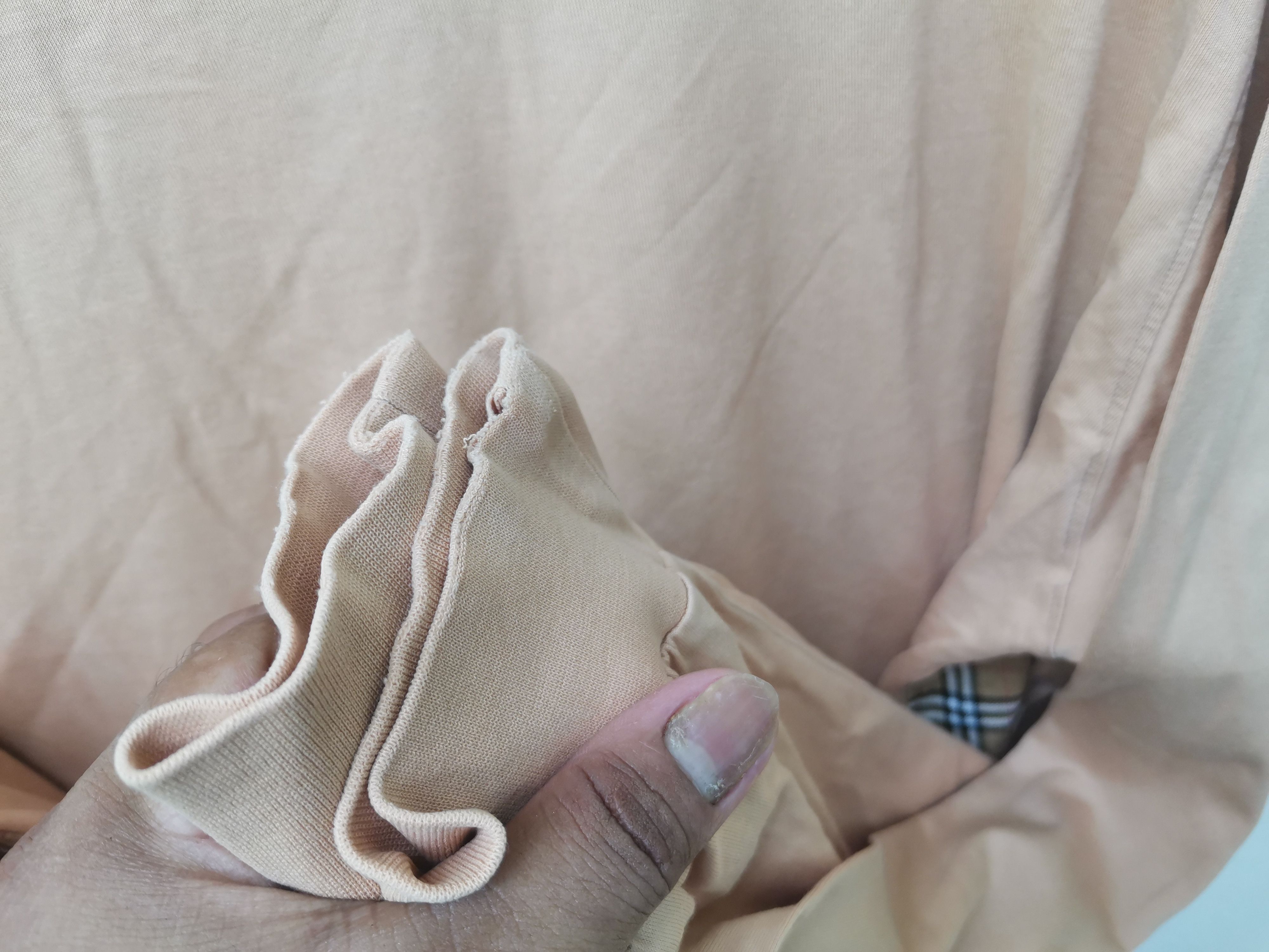 Burberry × Vintage Rare vintage Burberry's sweatshirt nova check design Size US L / EU 52-54 / 3 - 6 Thumbnail