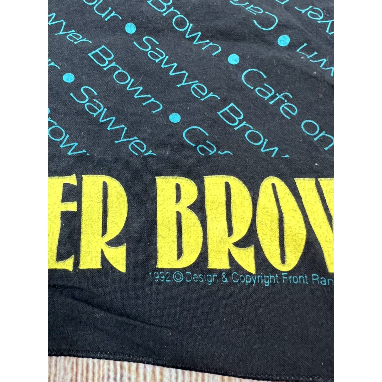 Vintage VINTAGE The Sawyer Brown Band Bandana Shank er... Size ONE SIZE - 3 Thumbnail