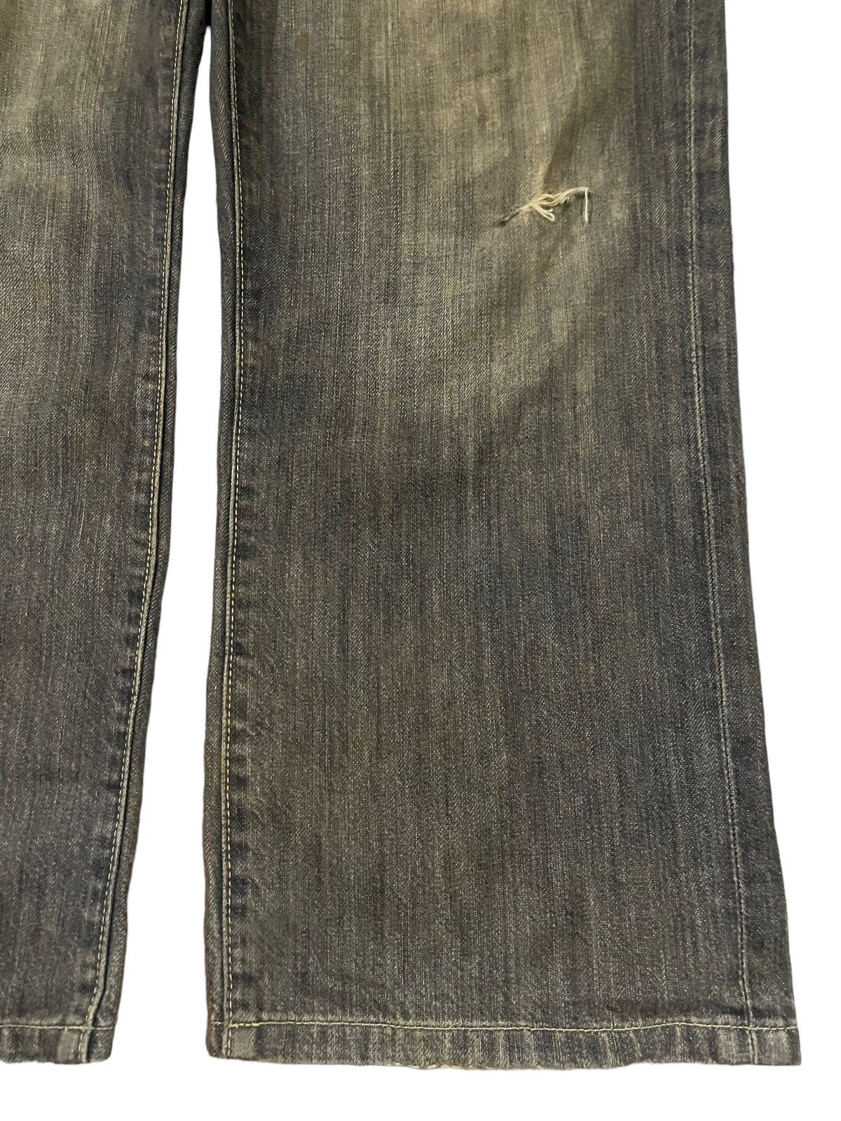 Uniqlo Vintage Japanese Uniqlo Faded Wash Style Baggy Jeans Size US 38 / EU 54 - 6 Thumbnail