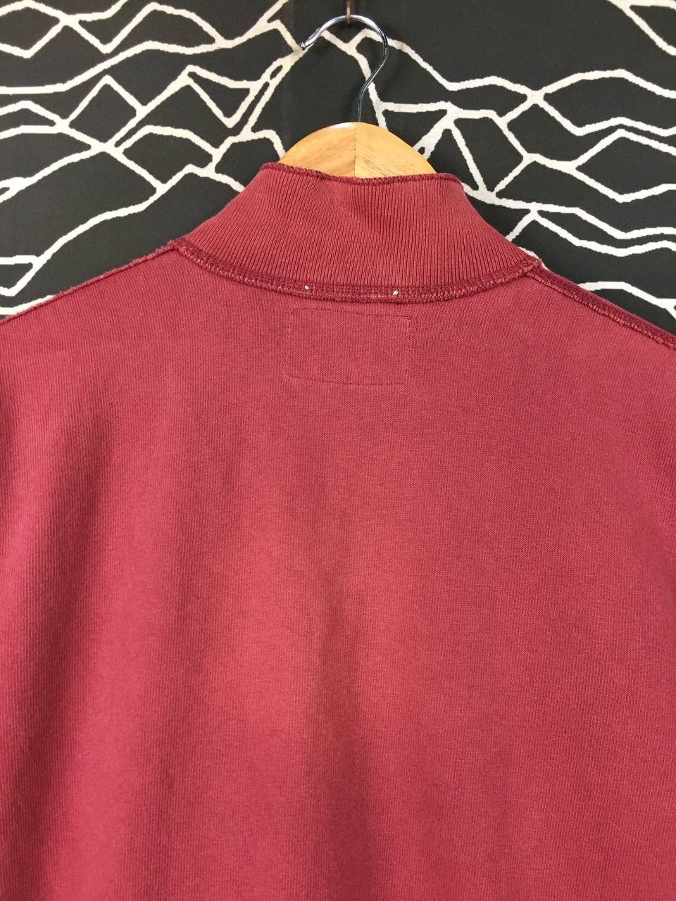 Abercrombie & Fitch Abercrombie & Fitch Athletic Issue Mock Neck Henley Tee Size US L / EU 52-54 / 3 - 7 Thumbnail
