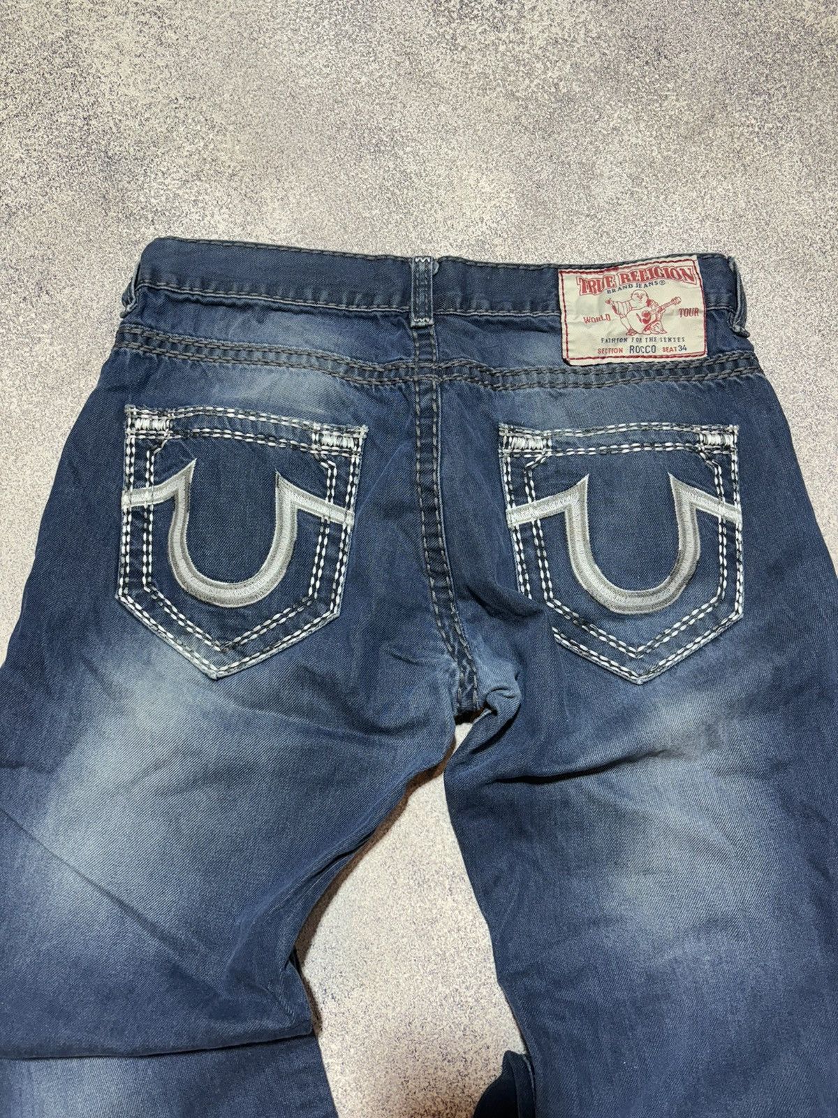 True Religion × Vintage Vintage True Religion Flared Jeans Made in USA size 36 Size US 36 / EU 52 - 2 Thumbnail