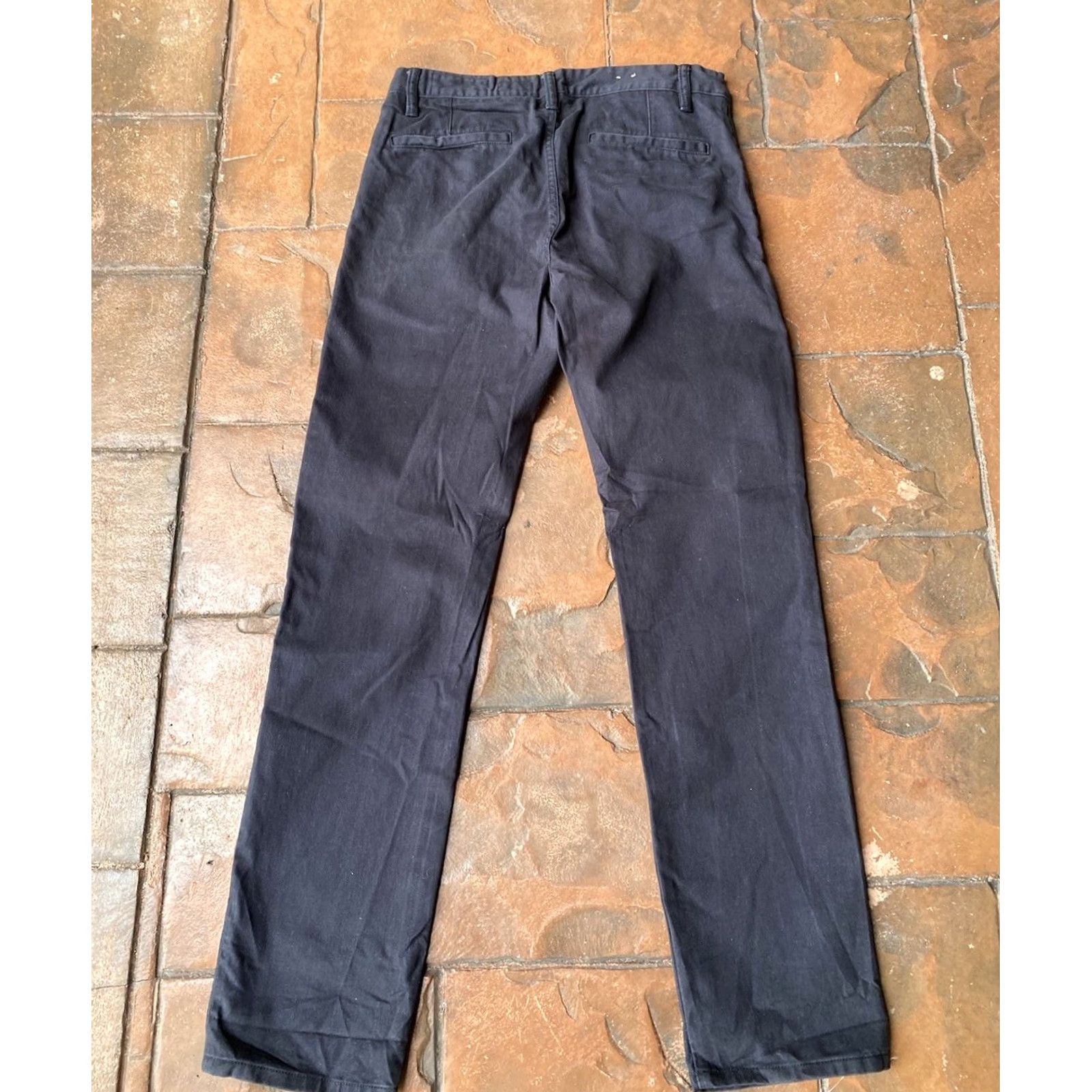 Allsaints AllSaints Volt Slim Skinny Straight Jeans Black 30x30.5 Men’s Slim Denim Button Fly Pockets 5-Pocket Design Vintage: No Size US 30 / EU 46 - 3 Thumbnail