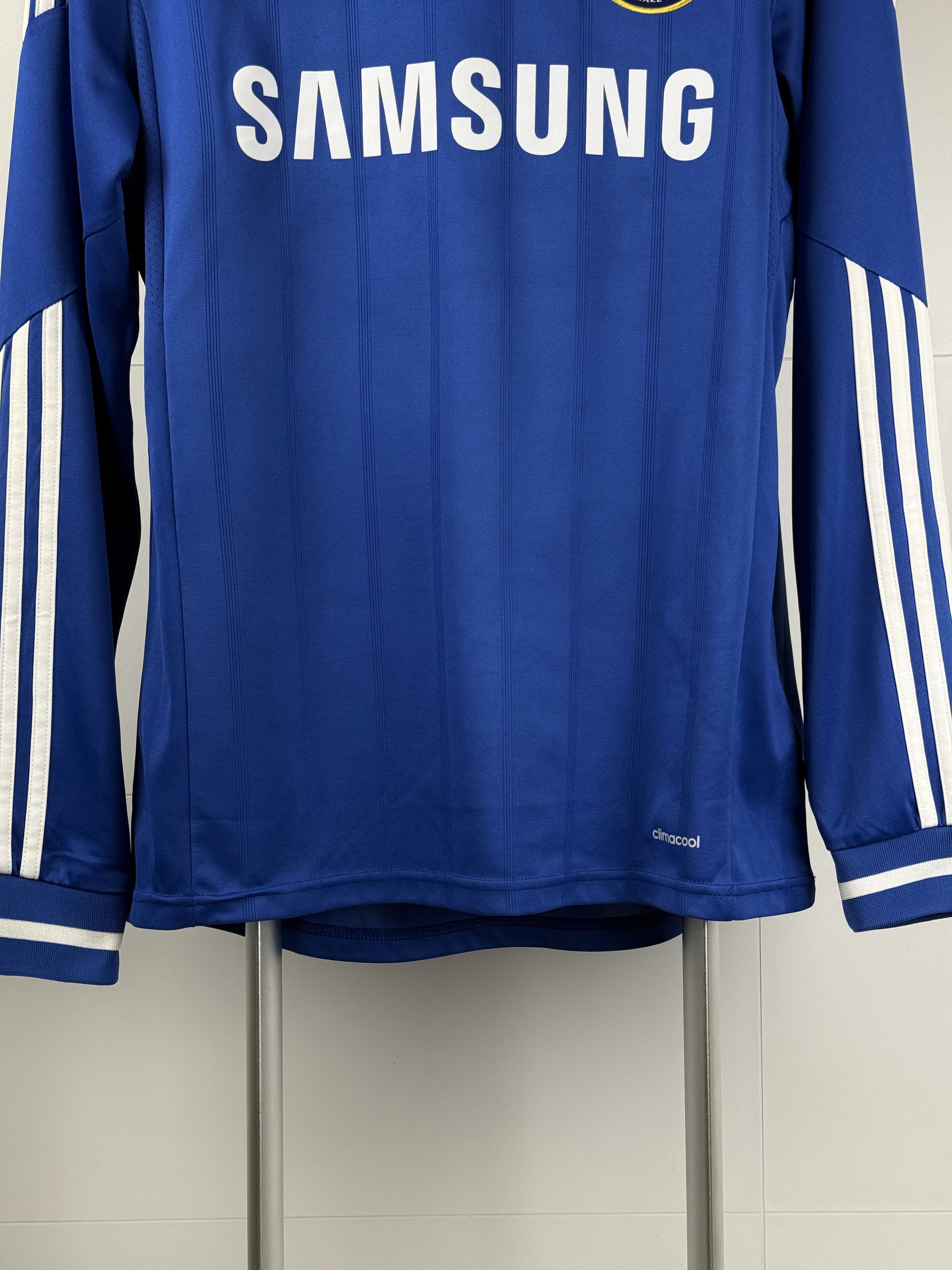 Adidas × Chelsea Soccer CHELSEA 2013 / 2014 HOME SHIRT JERSEY LONG SLEEVE ADIDAS Men Size US M / EU 48-50 / 2 - 3 Thumbnail